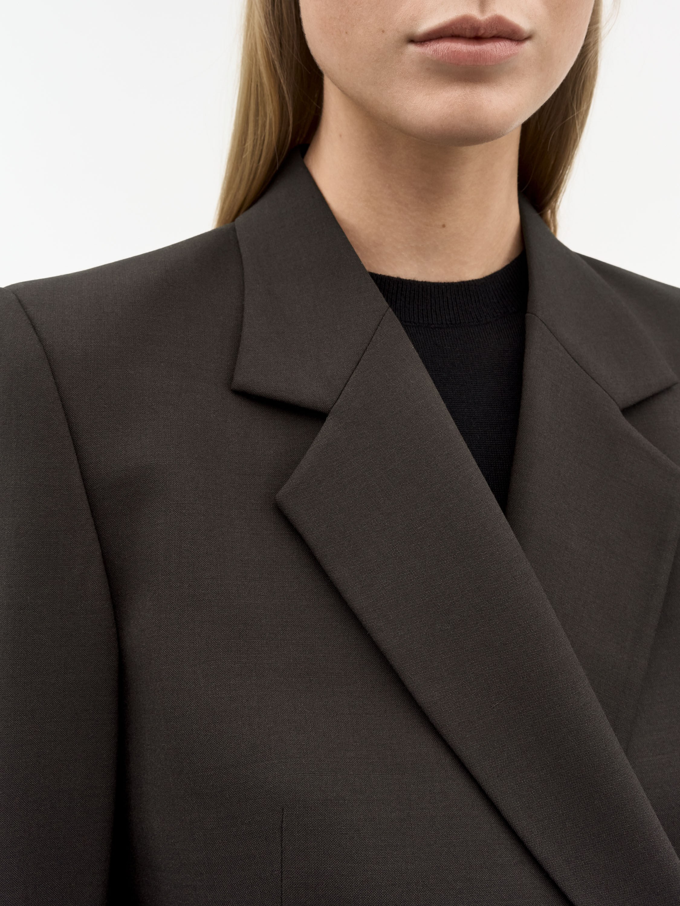 Eliwiraa - Veste &Agrave; Coupe D&eacute;contract&eacute;e