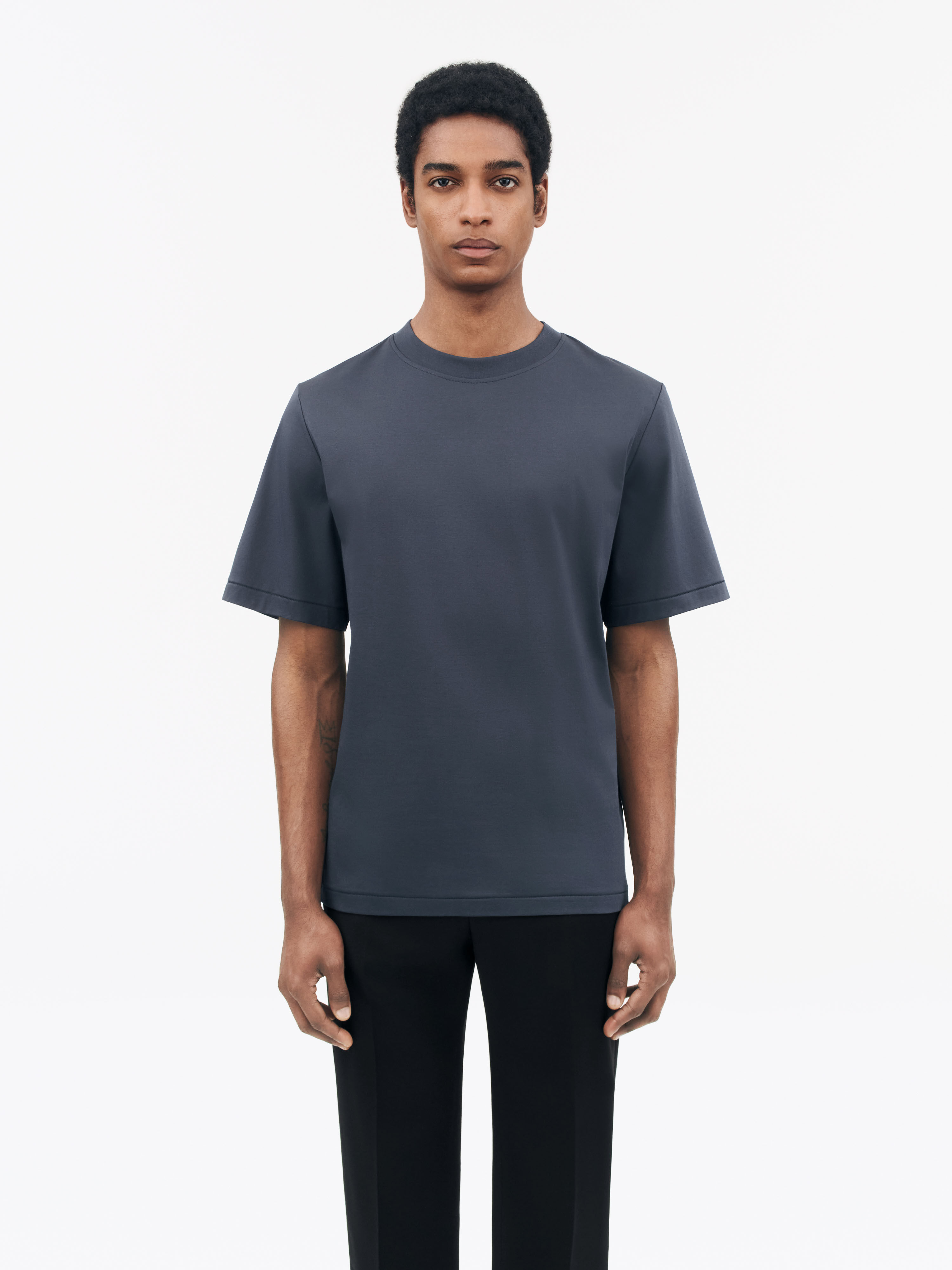 Logra Interlock T-shirt i Bomull