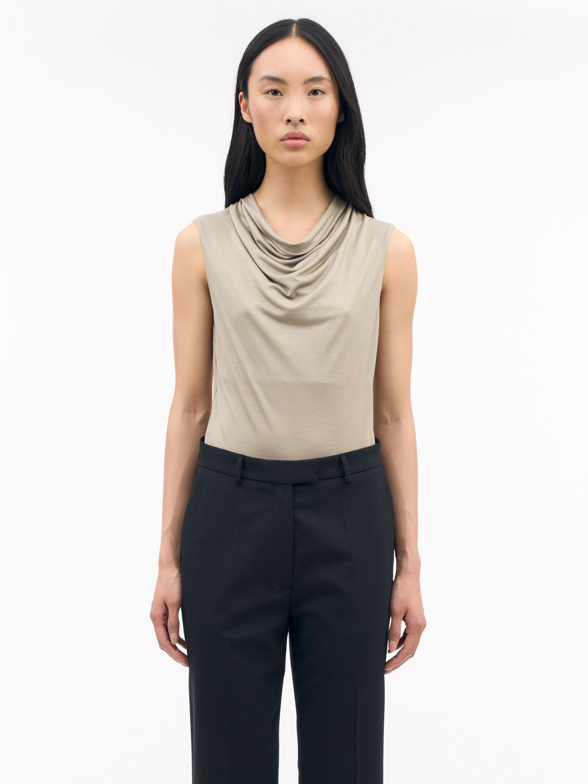 Jela Cowl-Neck Top 