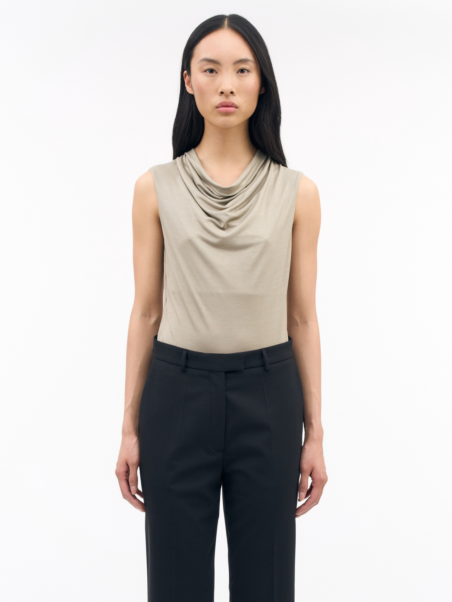 Jela Cowl-Neck Top