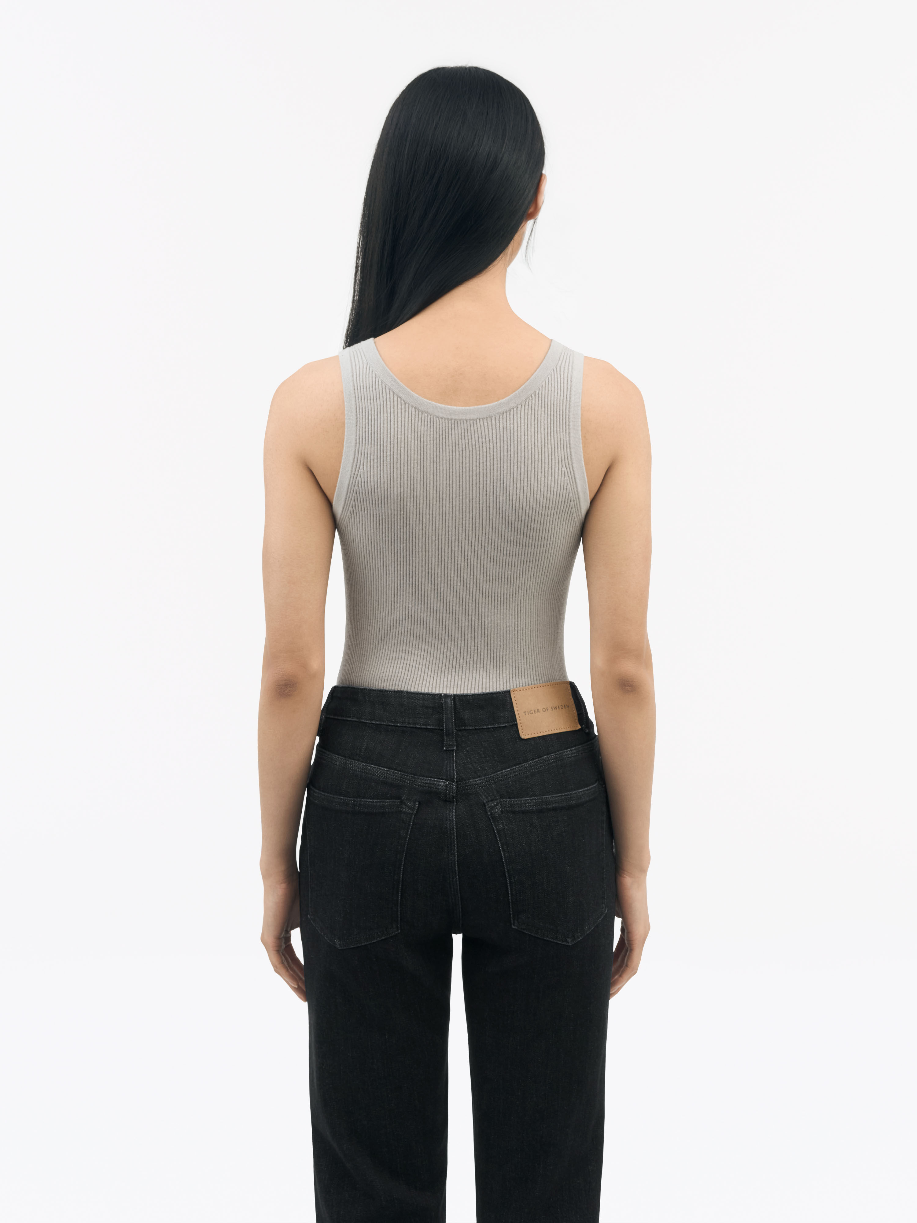 Rayer Classic Rib Knit Top