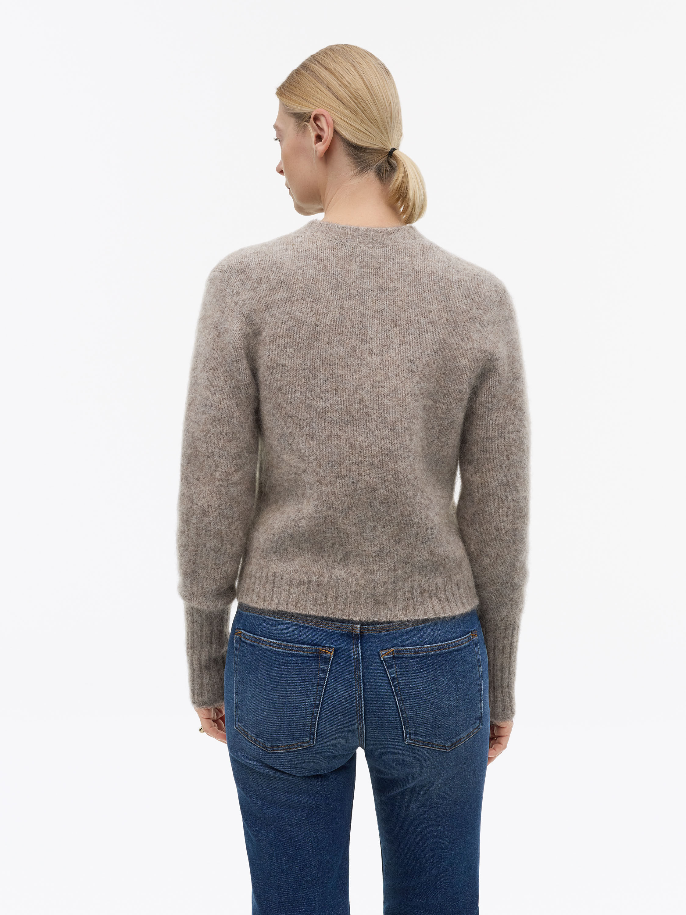 Leonie Mohair Wool Cardigan