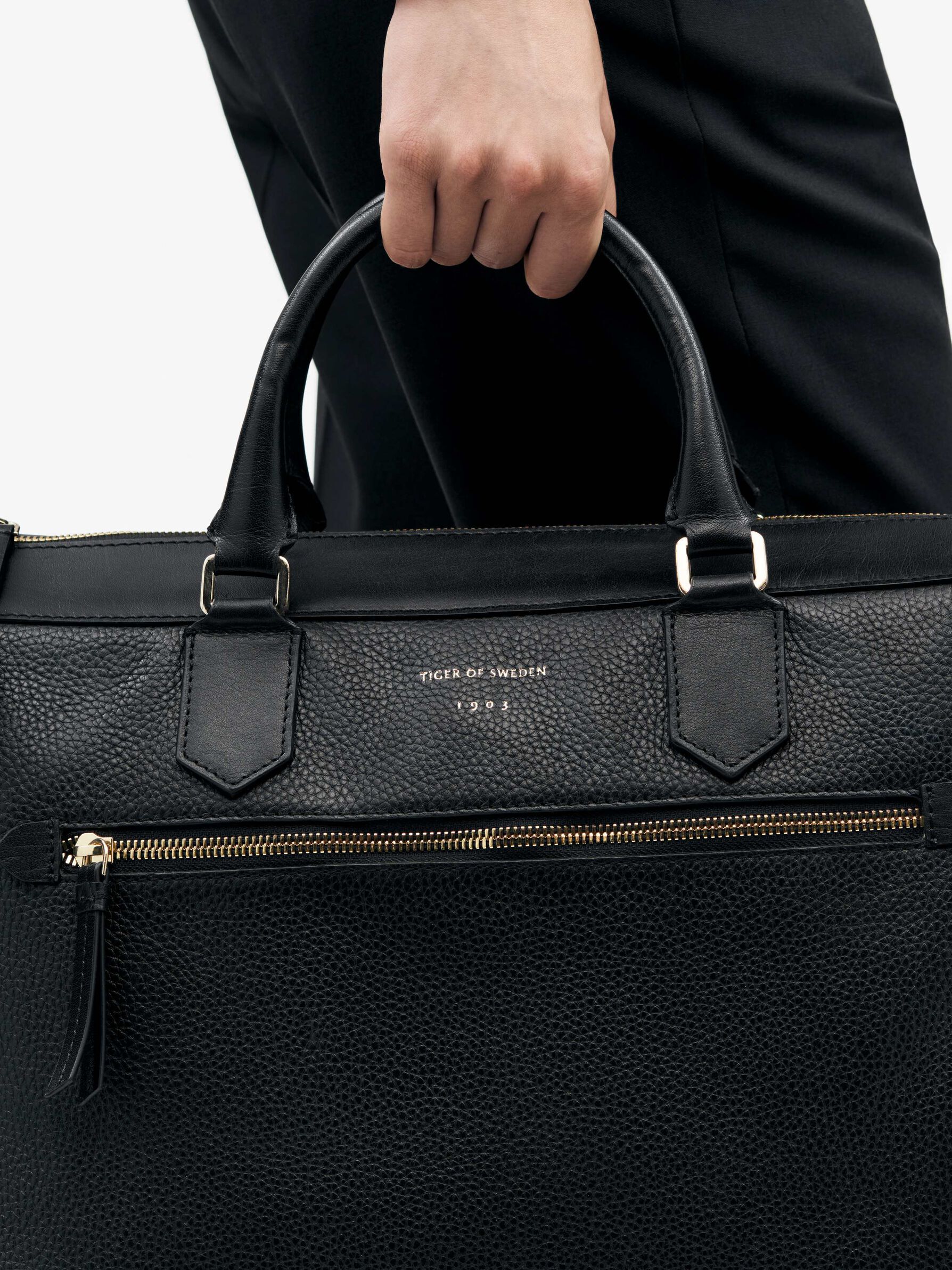 Workbag grainy smooth leather Zelea Bag Tiger Of Sweden