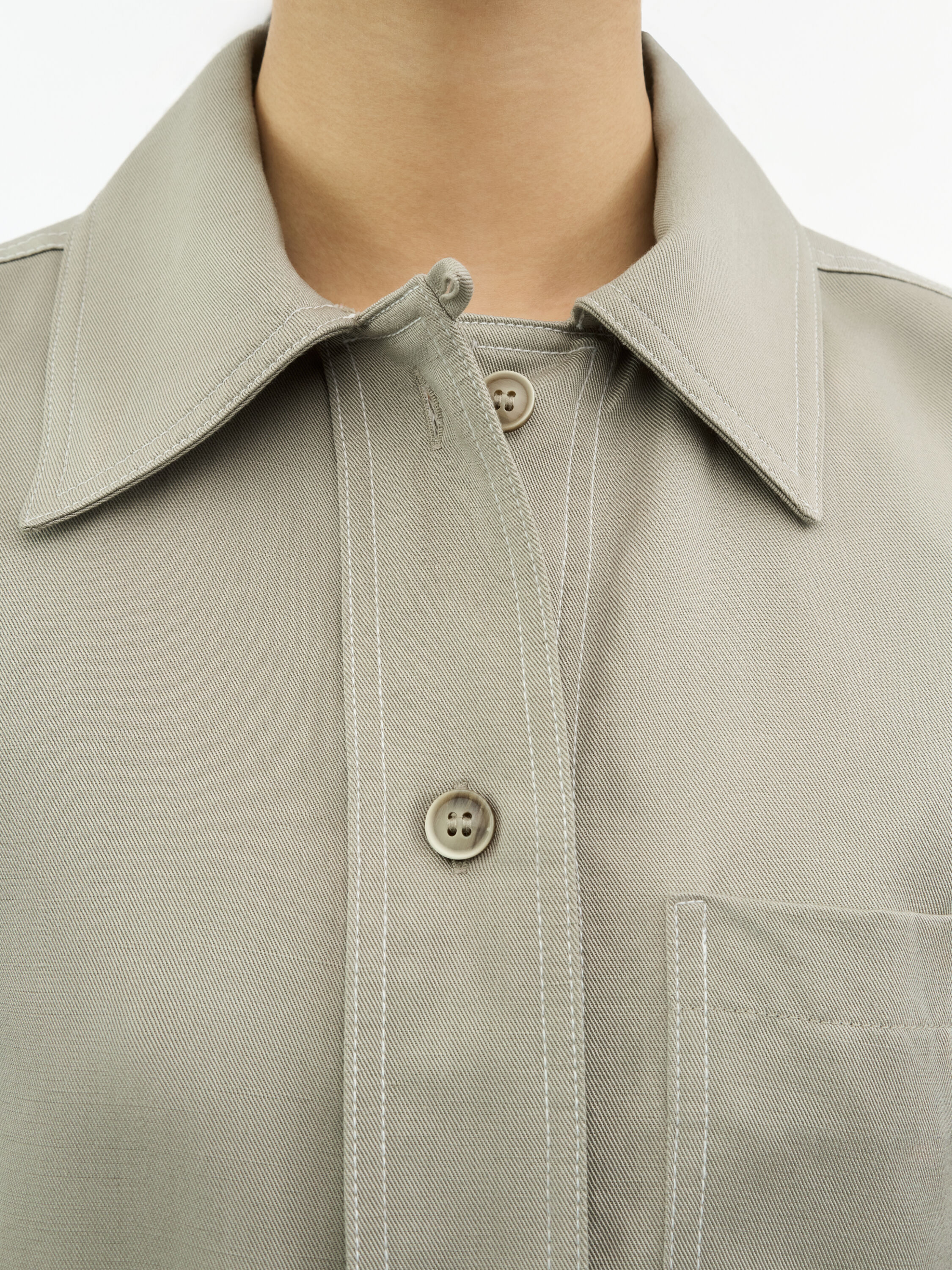 Coline Linen Blend Shirt