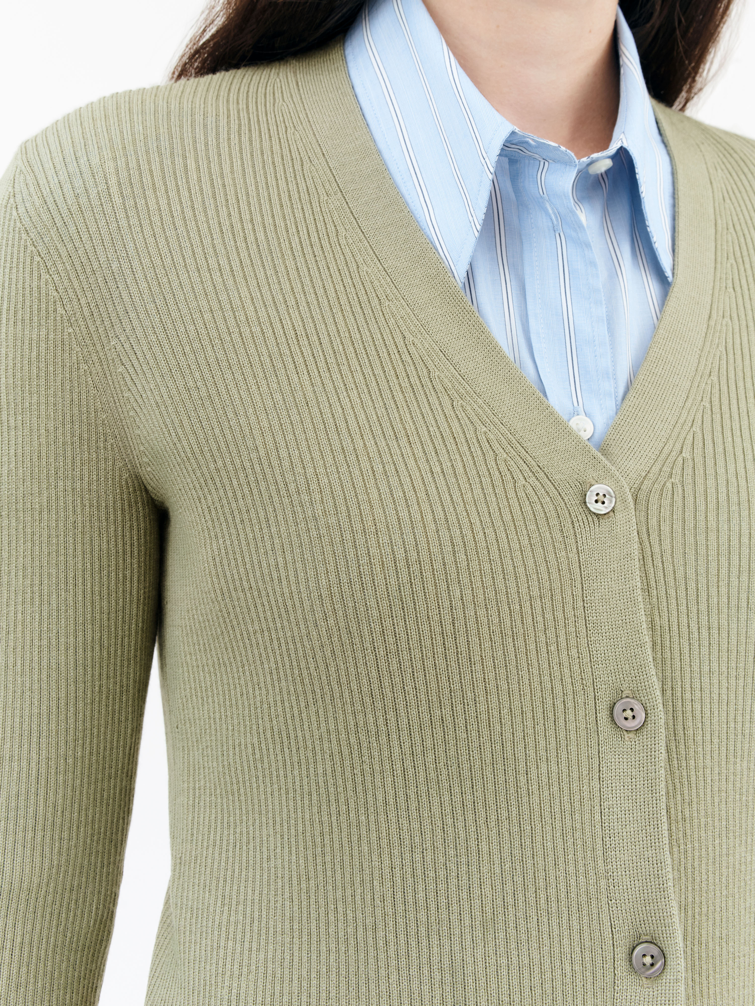Giane Merino Wool Cardigan