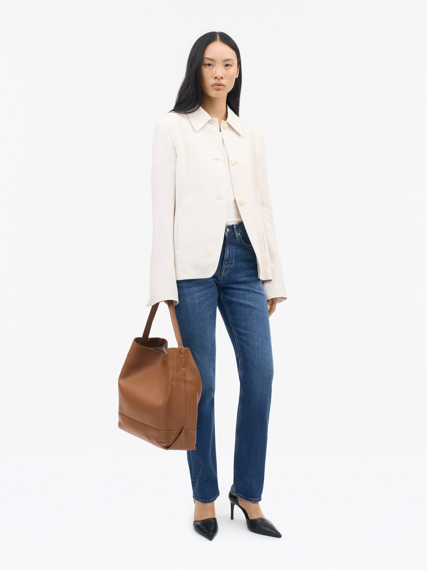 Cesano Leather Tote Bag