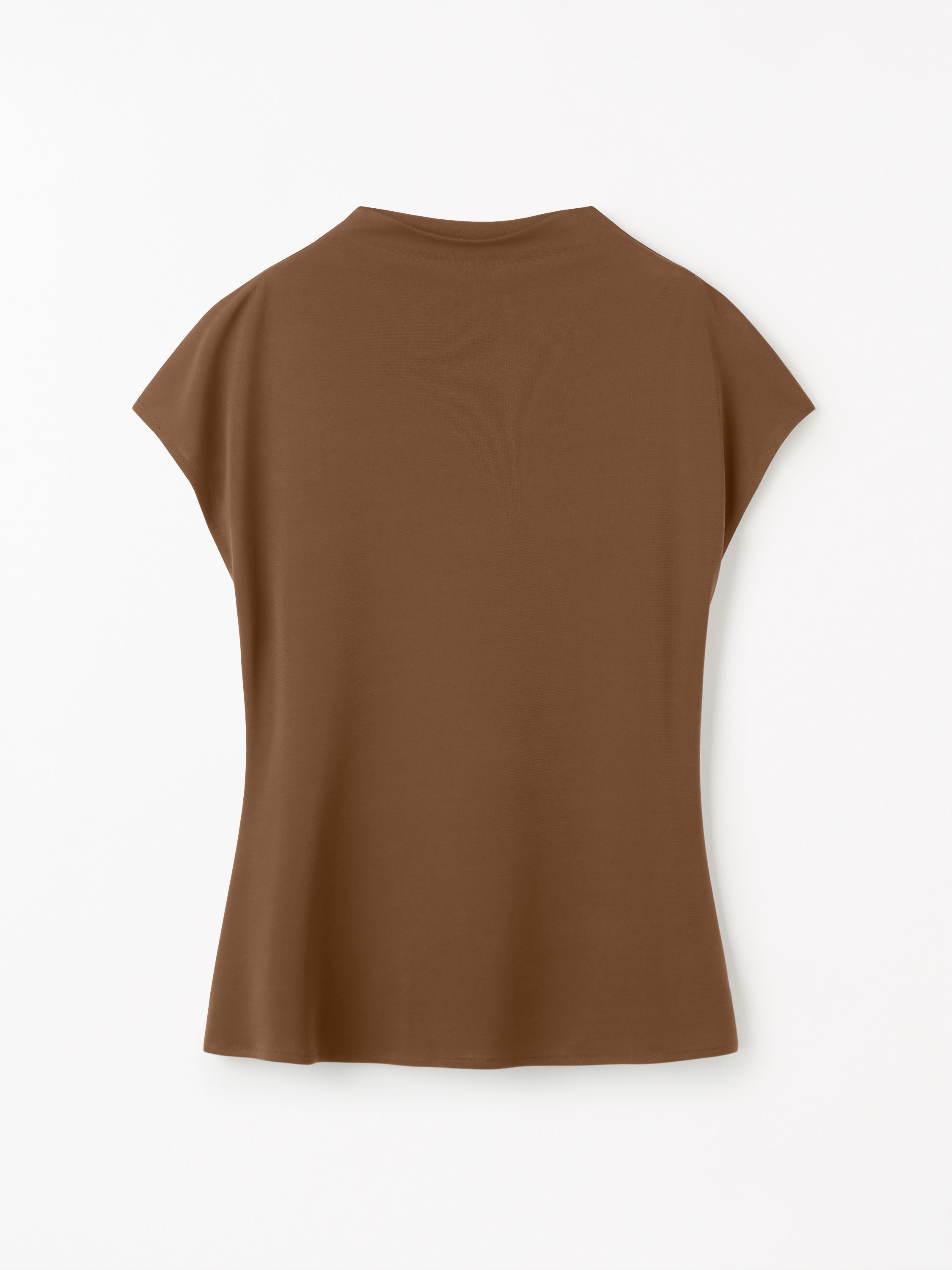 Alitta Slim Cap-Sleeve Top