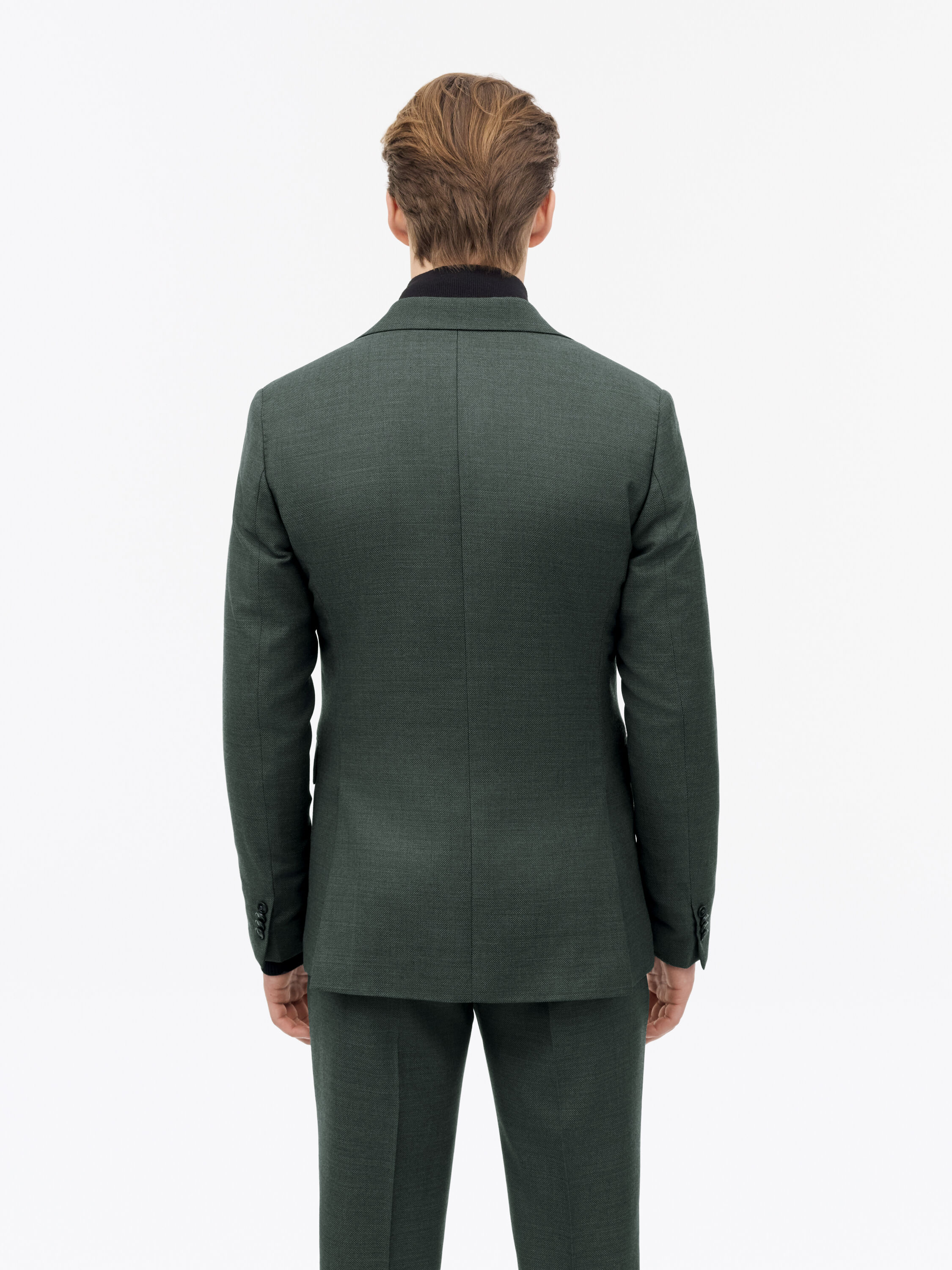 Ease Dark Green Wool Suit