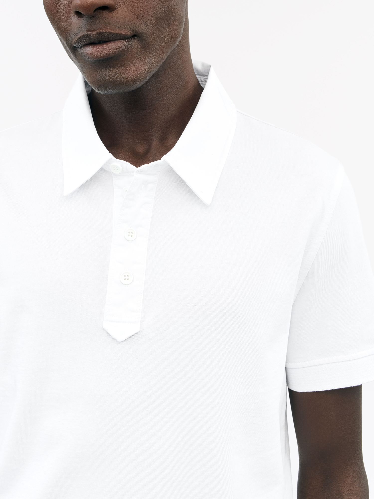 Ronen Cotton Jersey Polo Shirt