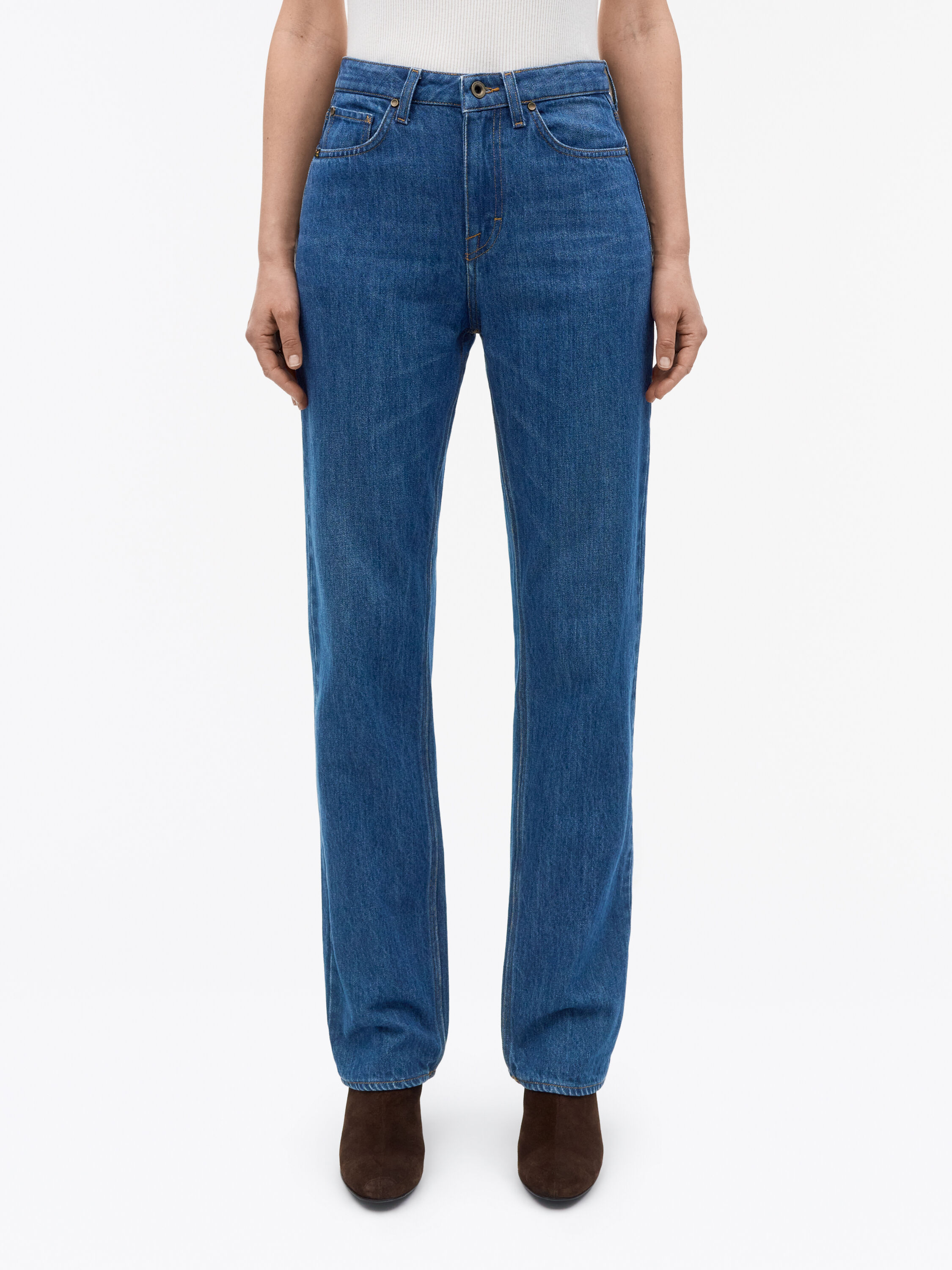 Evee Lumen Straight-Leg Jeans