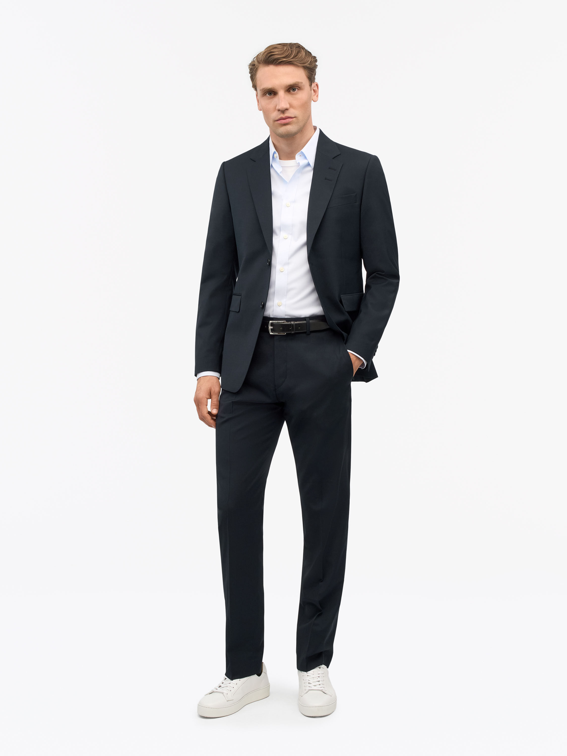 Tenses Wool Blend Trousers