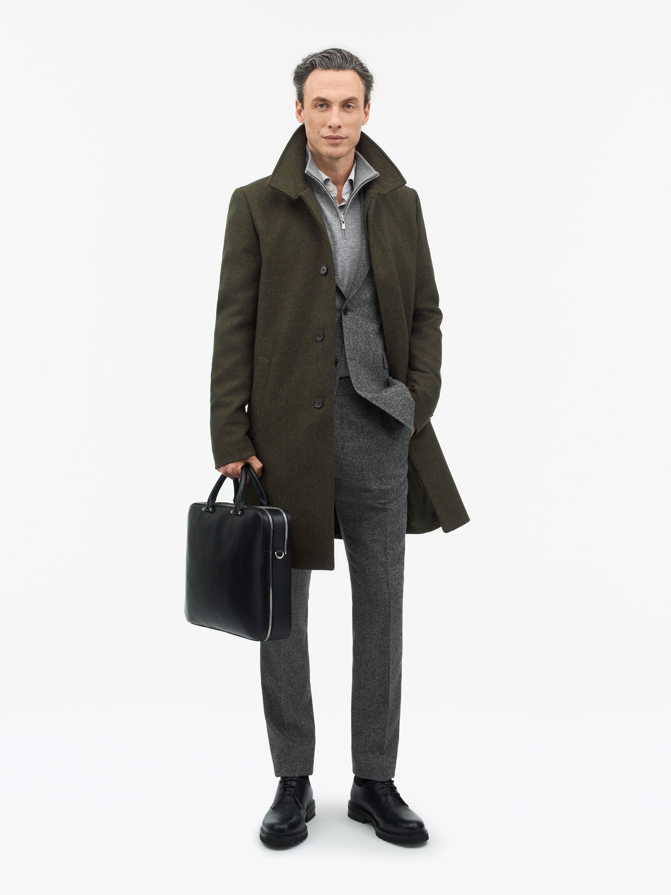 Valise Large Leather Briefcase