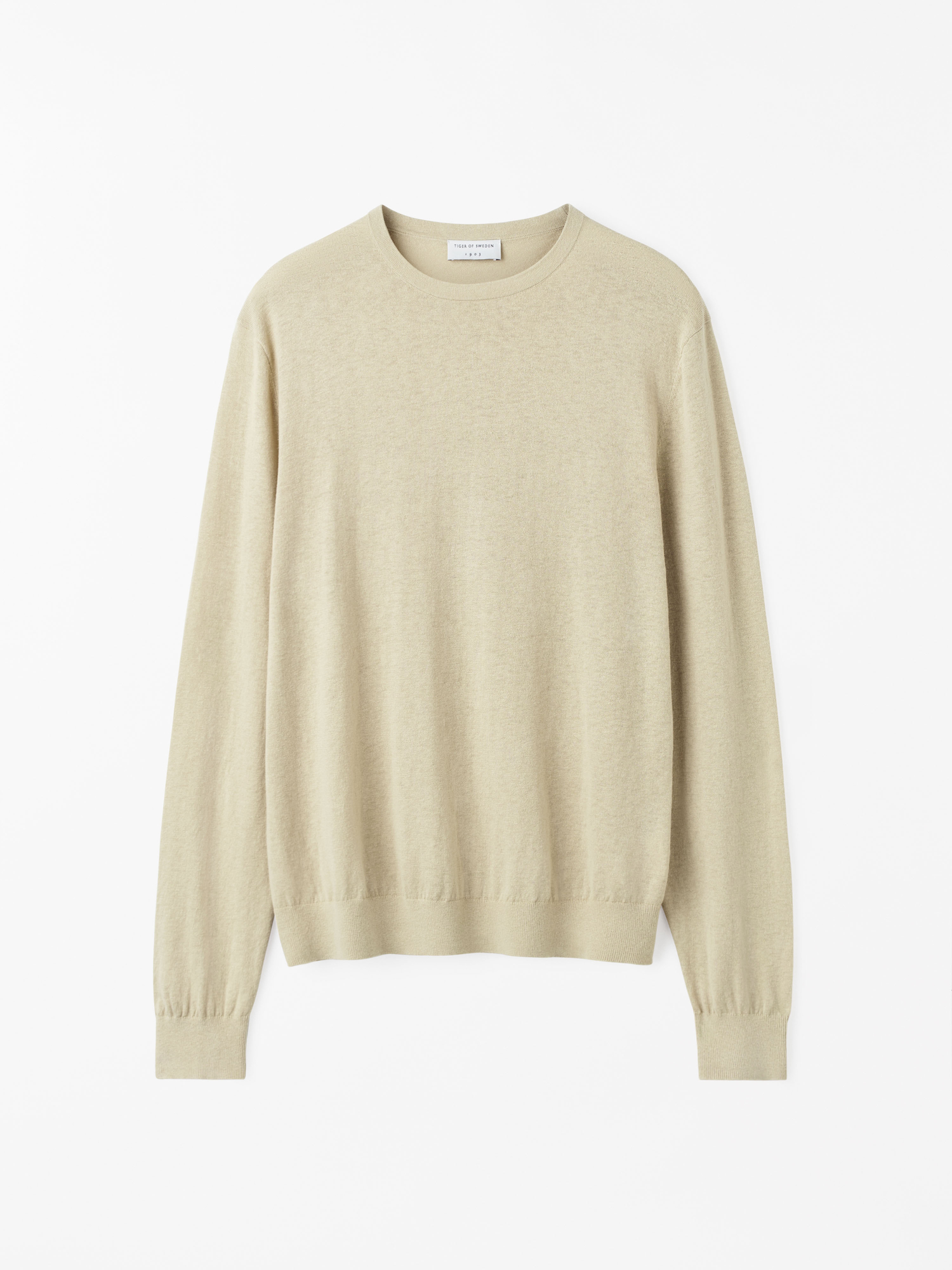 Connor L-Sweater i Hørblanding