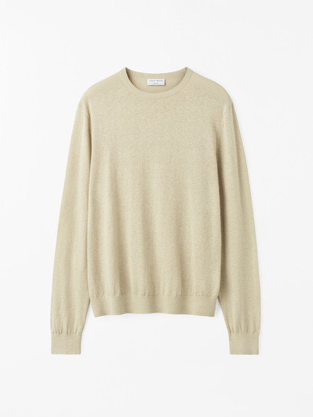 Connor L Linen Blend Sweater
