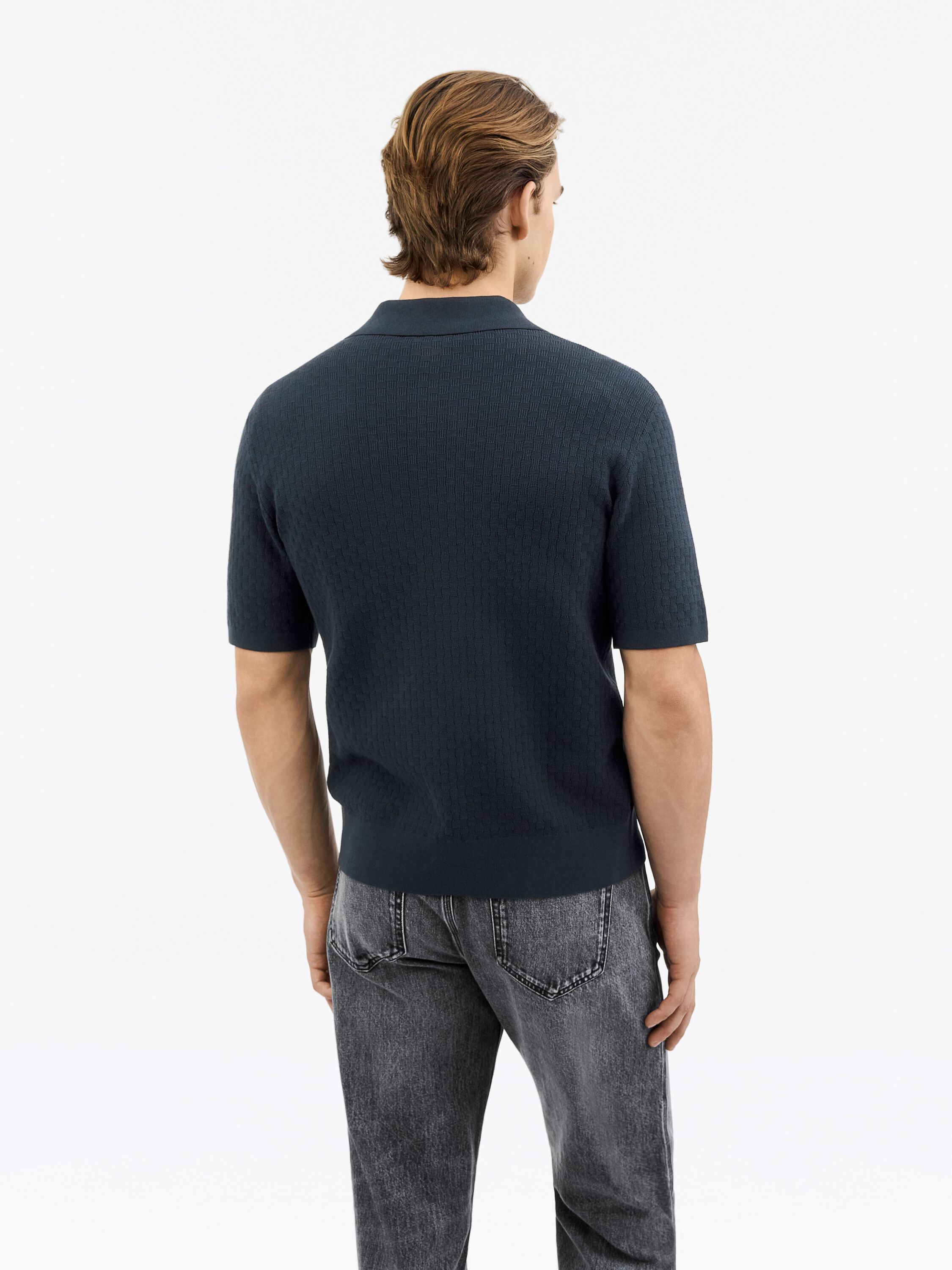 Araawen Structured Cotton Polo