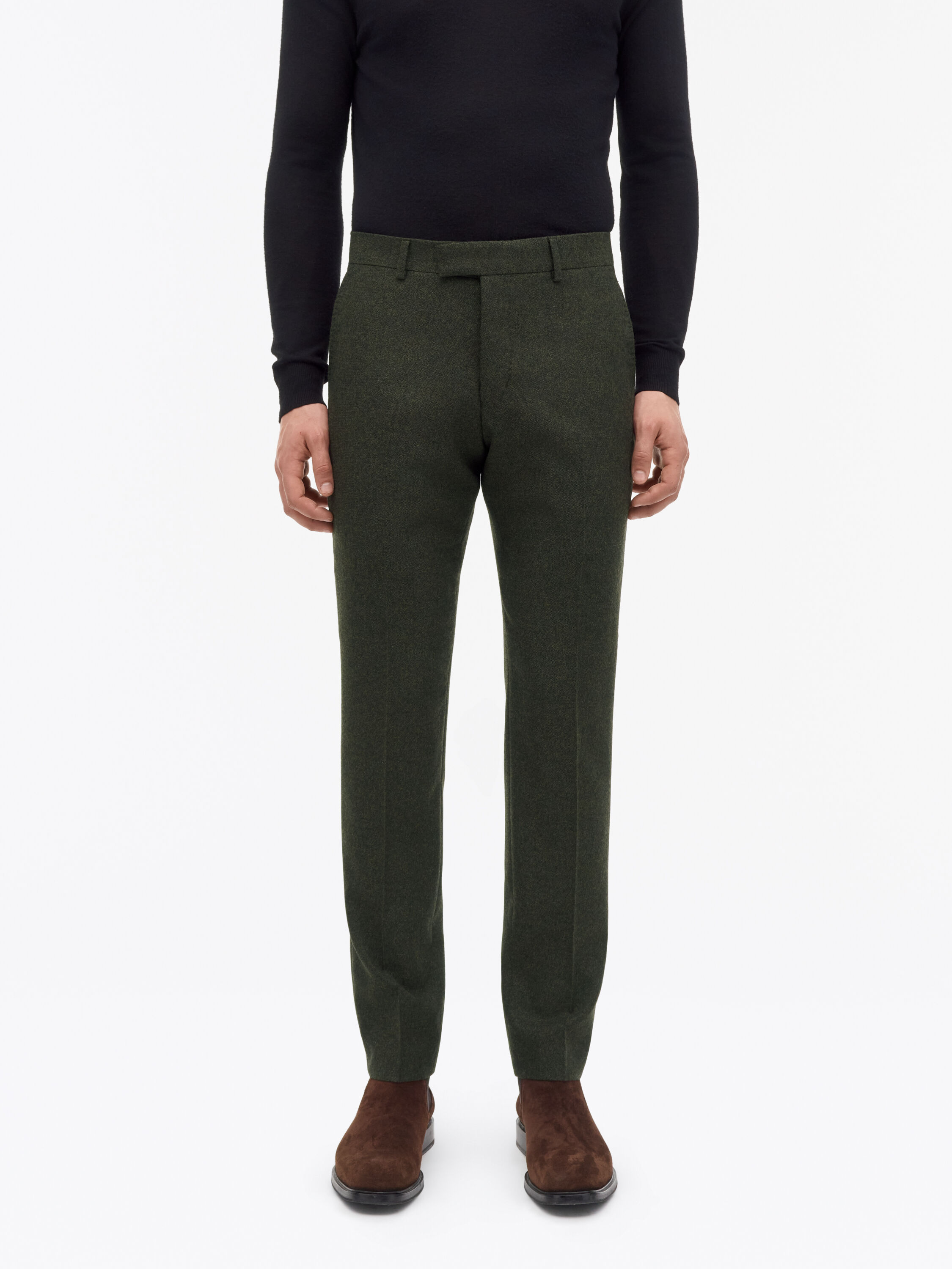 Justin Brushed Wool Suit