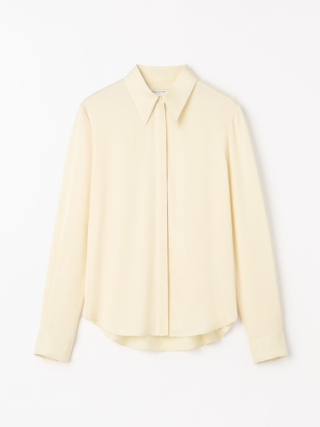 Pointed Collar Celsa Shirt