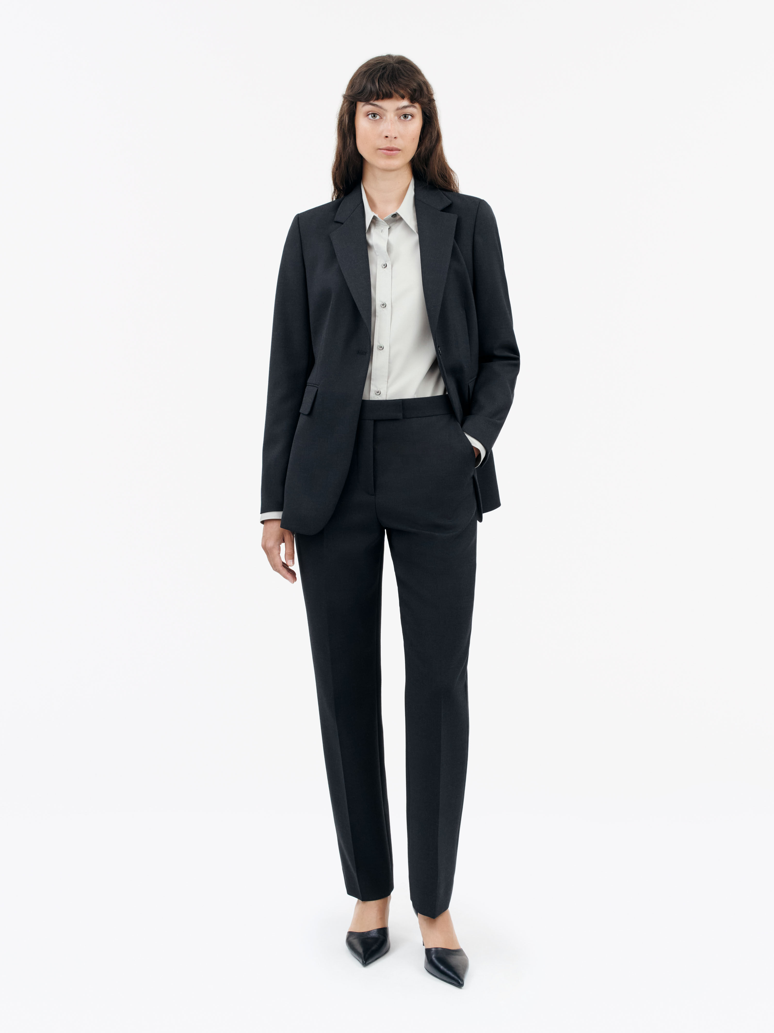 Faye Wool Blend Trousers