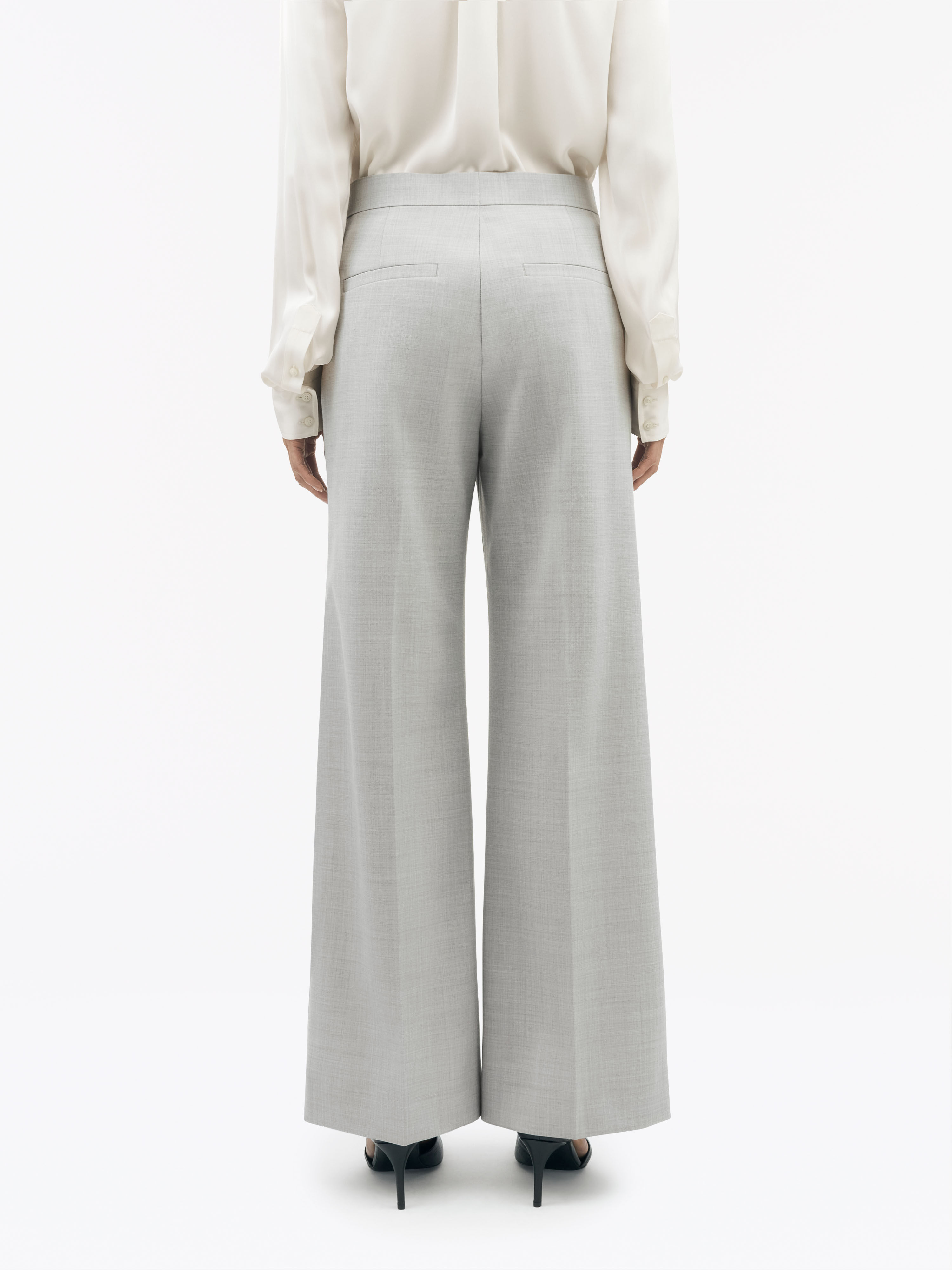 Pantalon Irit en Laine M&eacute;lang&eacute;e