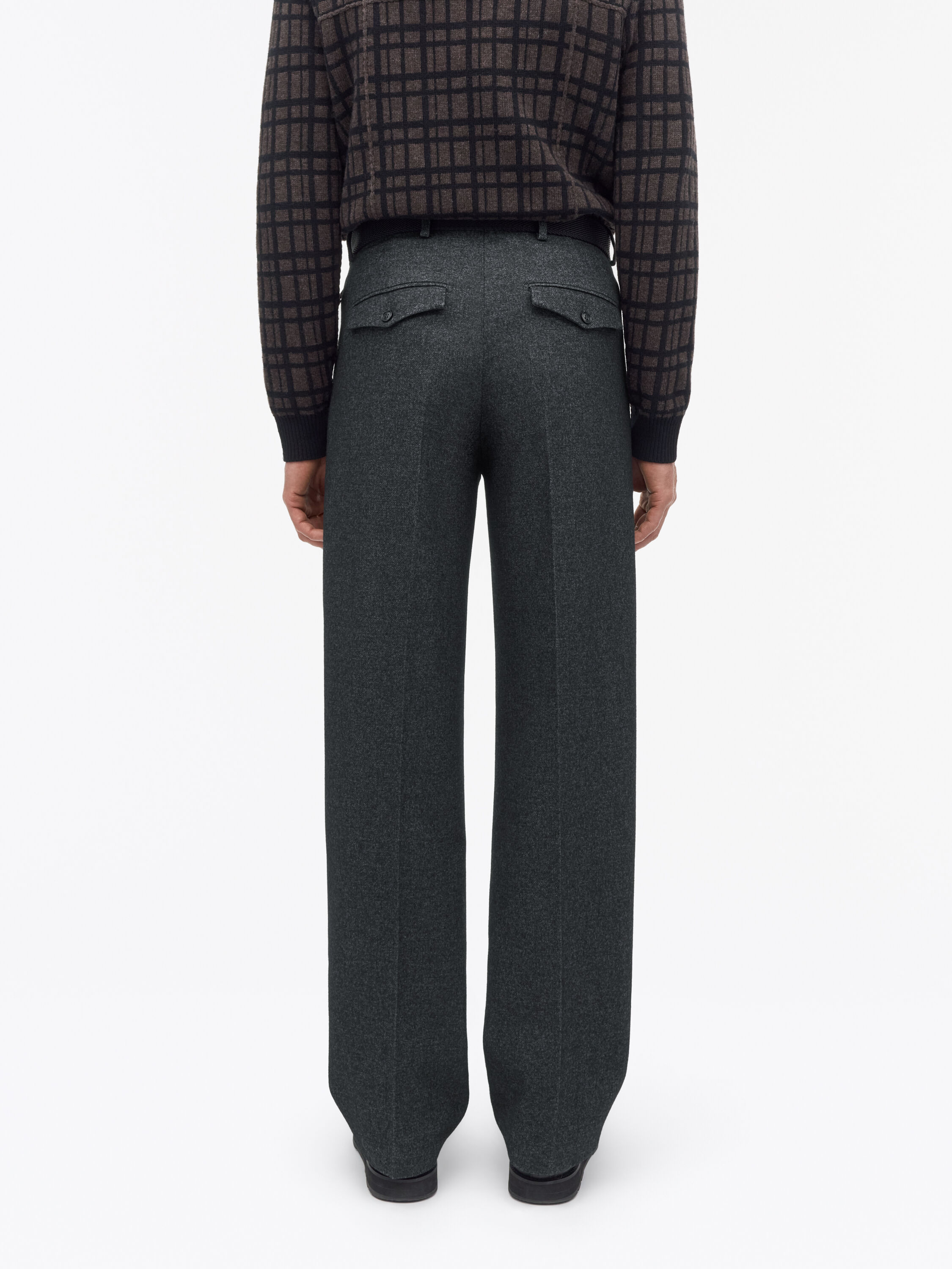 Todne Brushed Wool Trousers