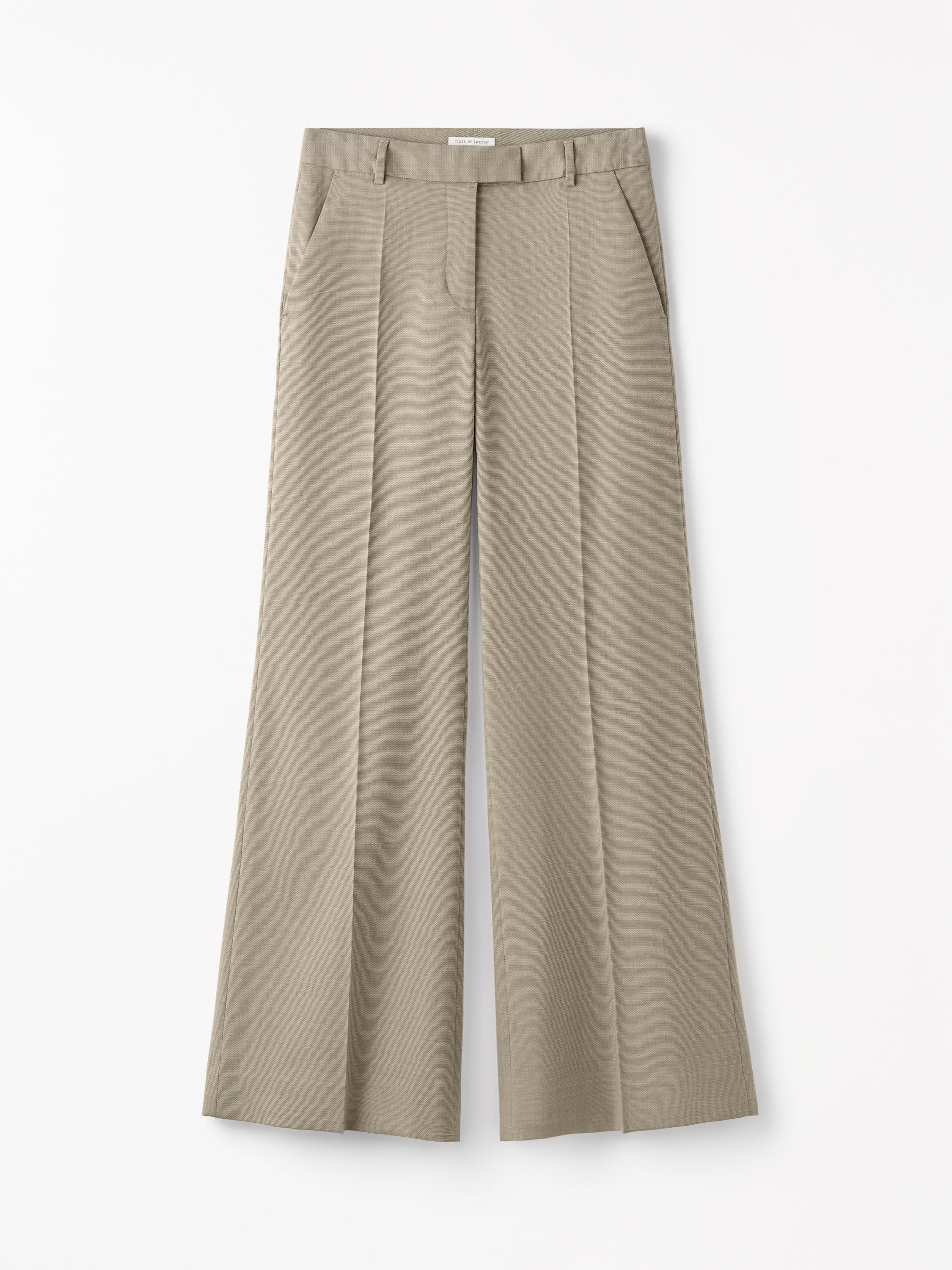 Hedvi Flared Wool Trousers