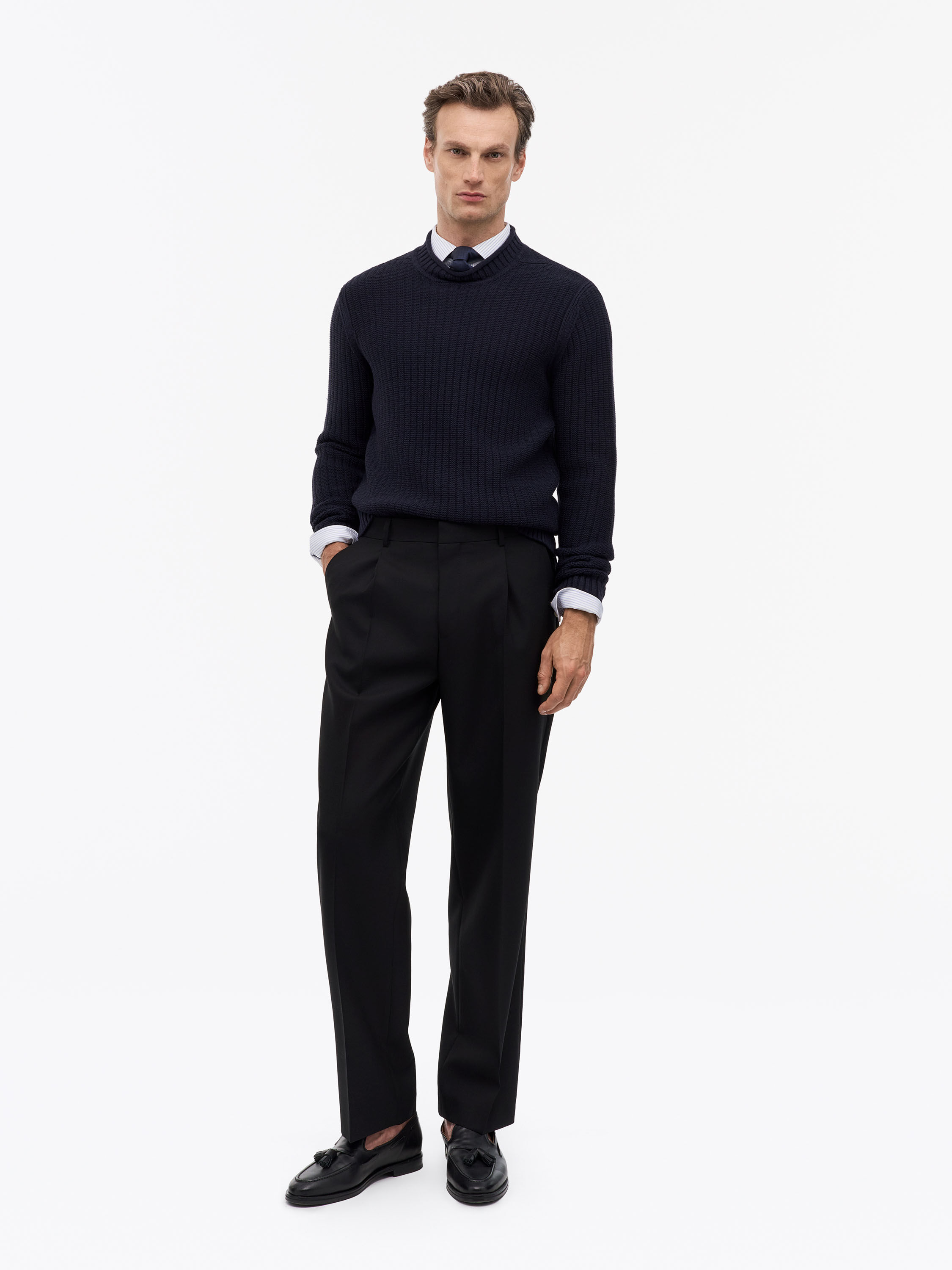 Todne Straight-Leg Trousers