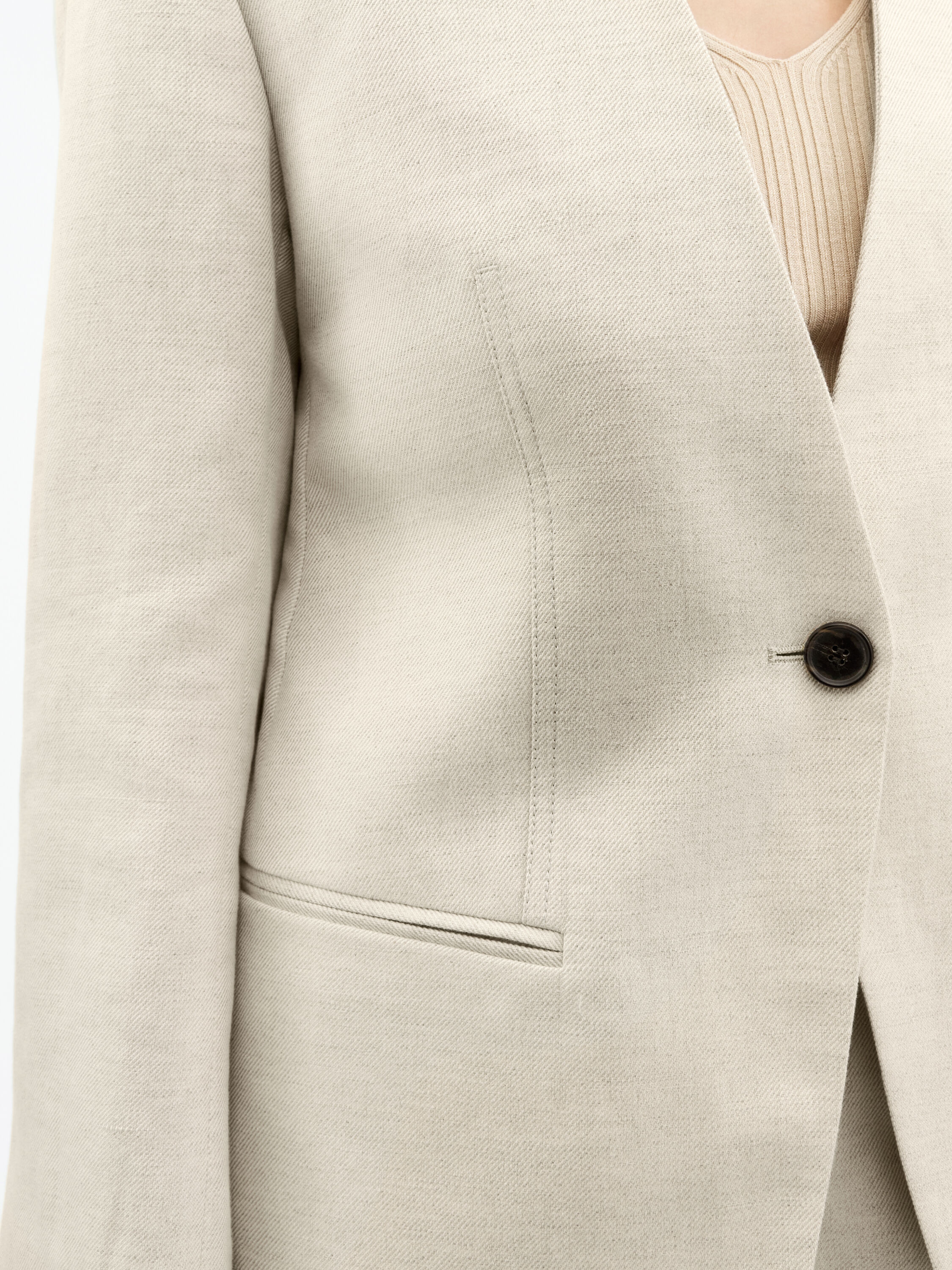 Veste Joni En Coton Et Lin