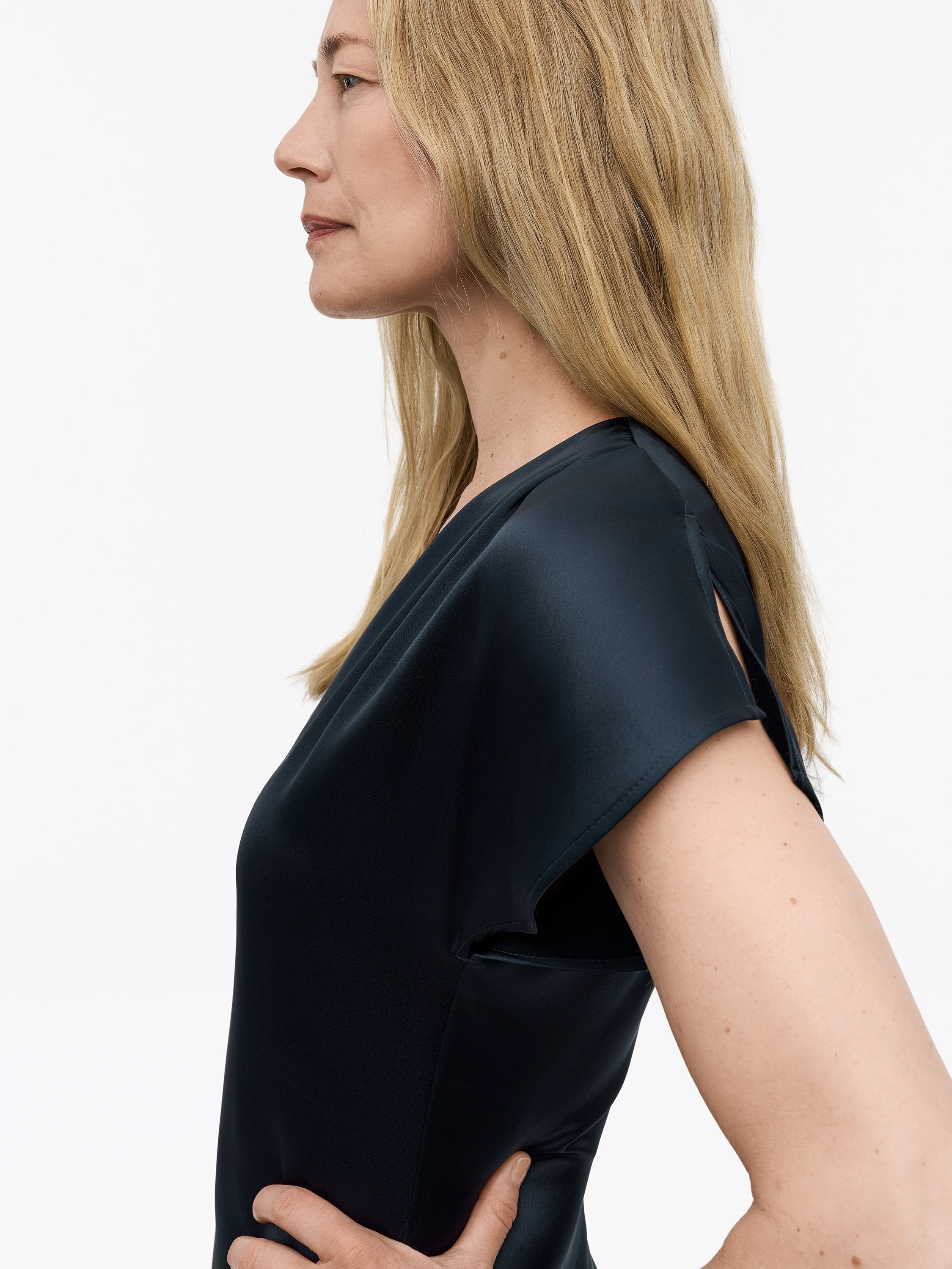 Lucy Festive Satin Dress