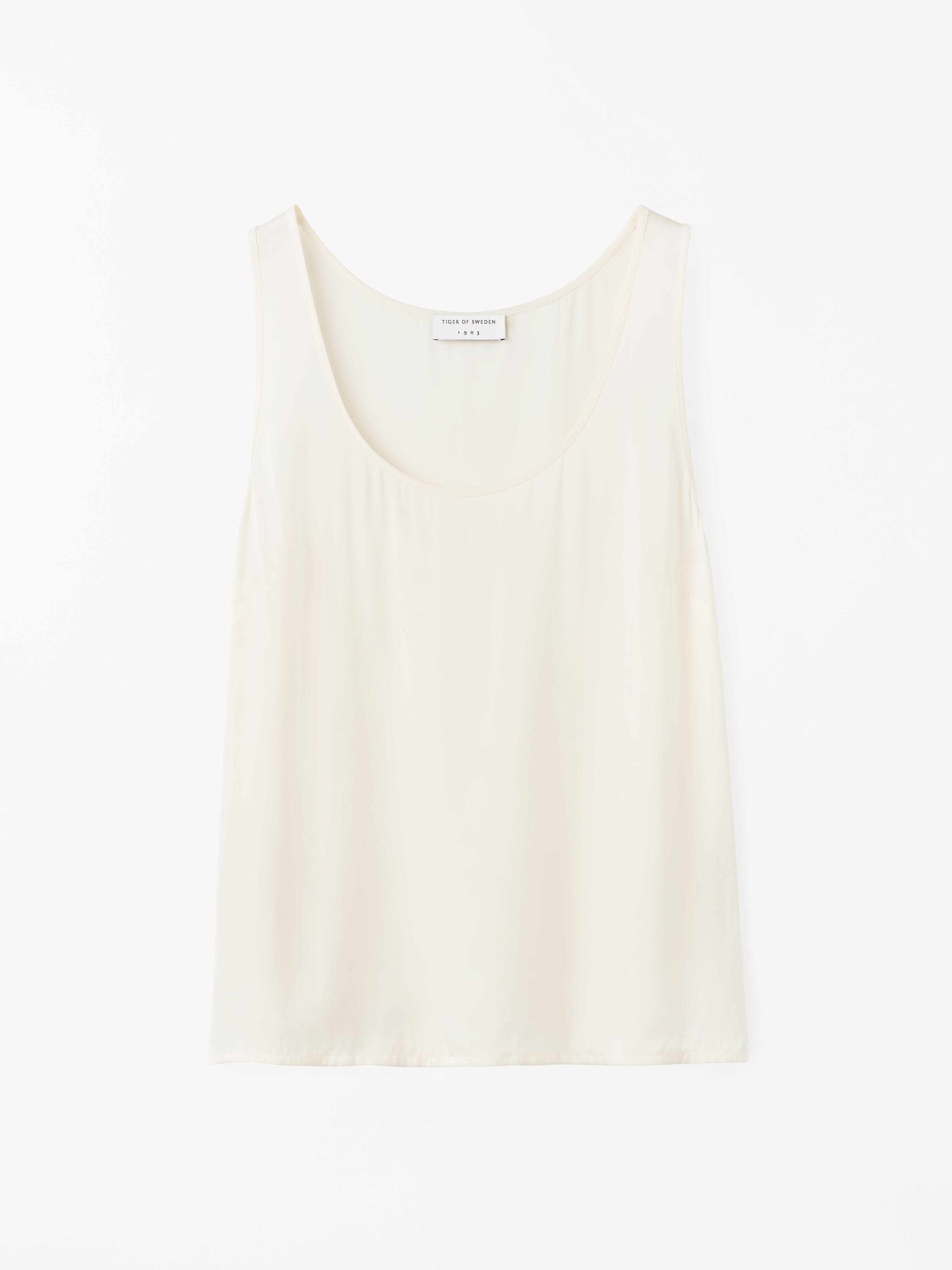 Aleos Drapey Satin Tank Top