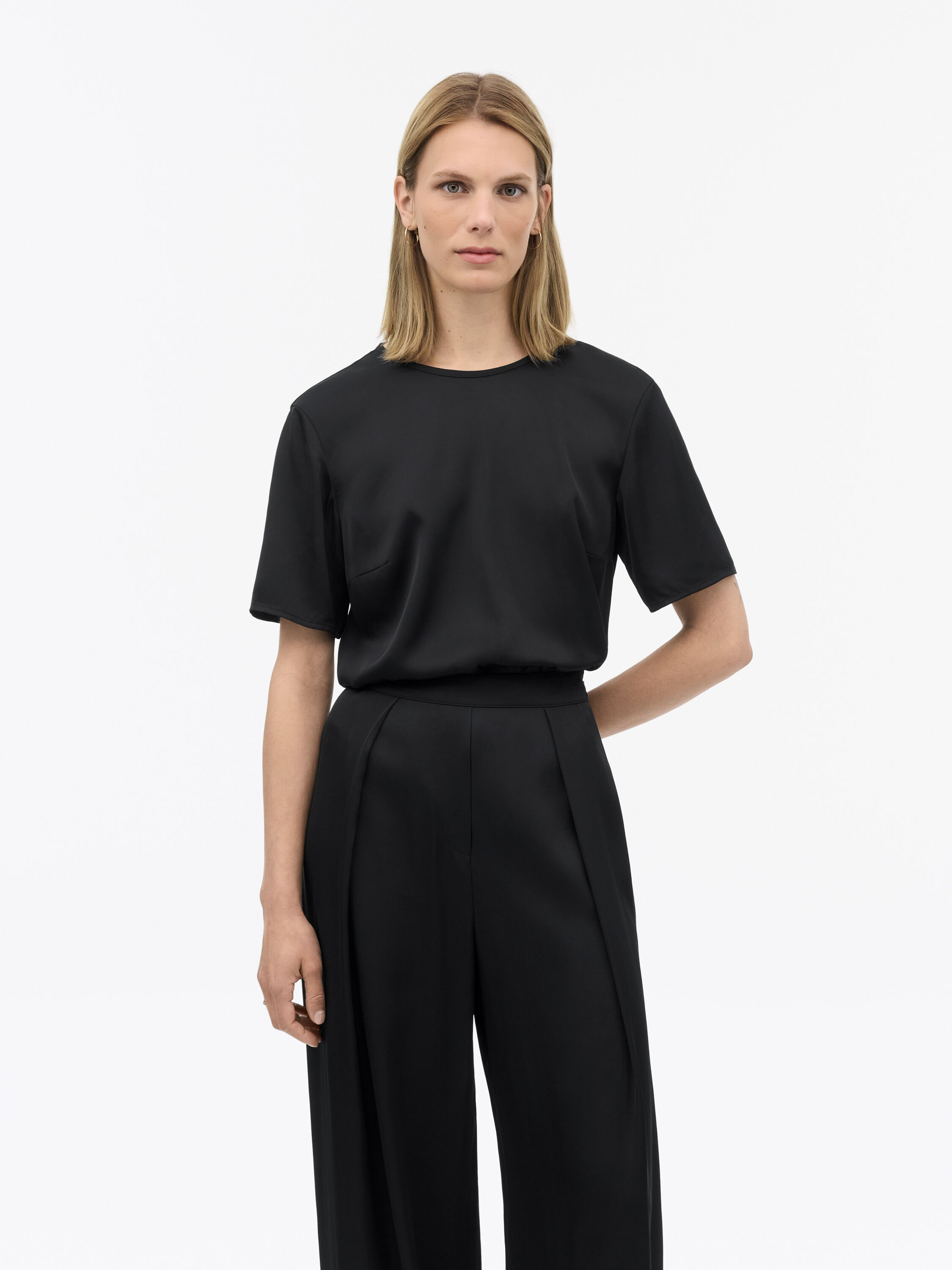 Robyn Drapierte Bluse