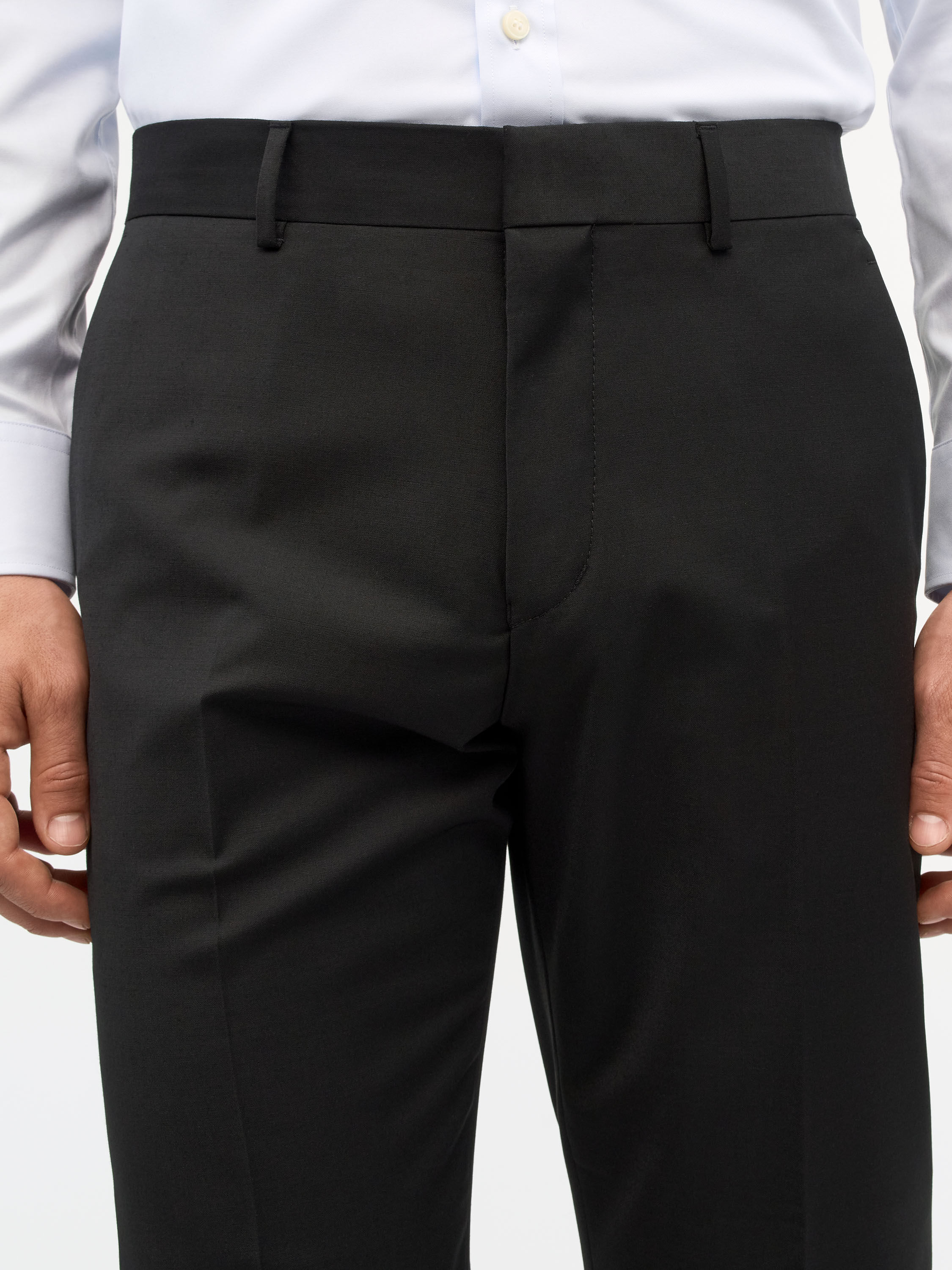 Tenses Wool Blend Trousers