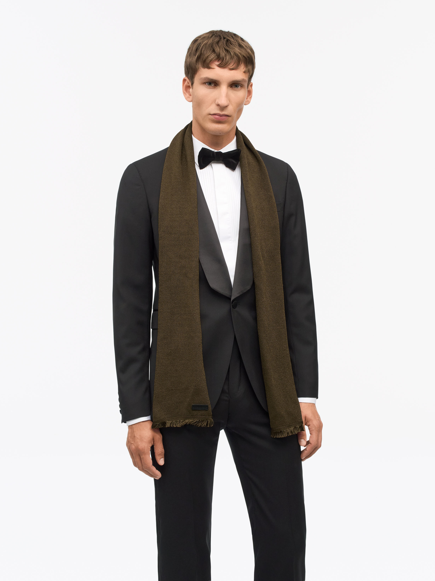Texto Knitted Scarf