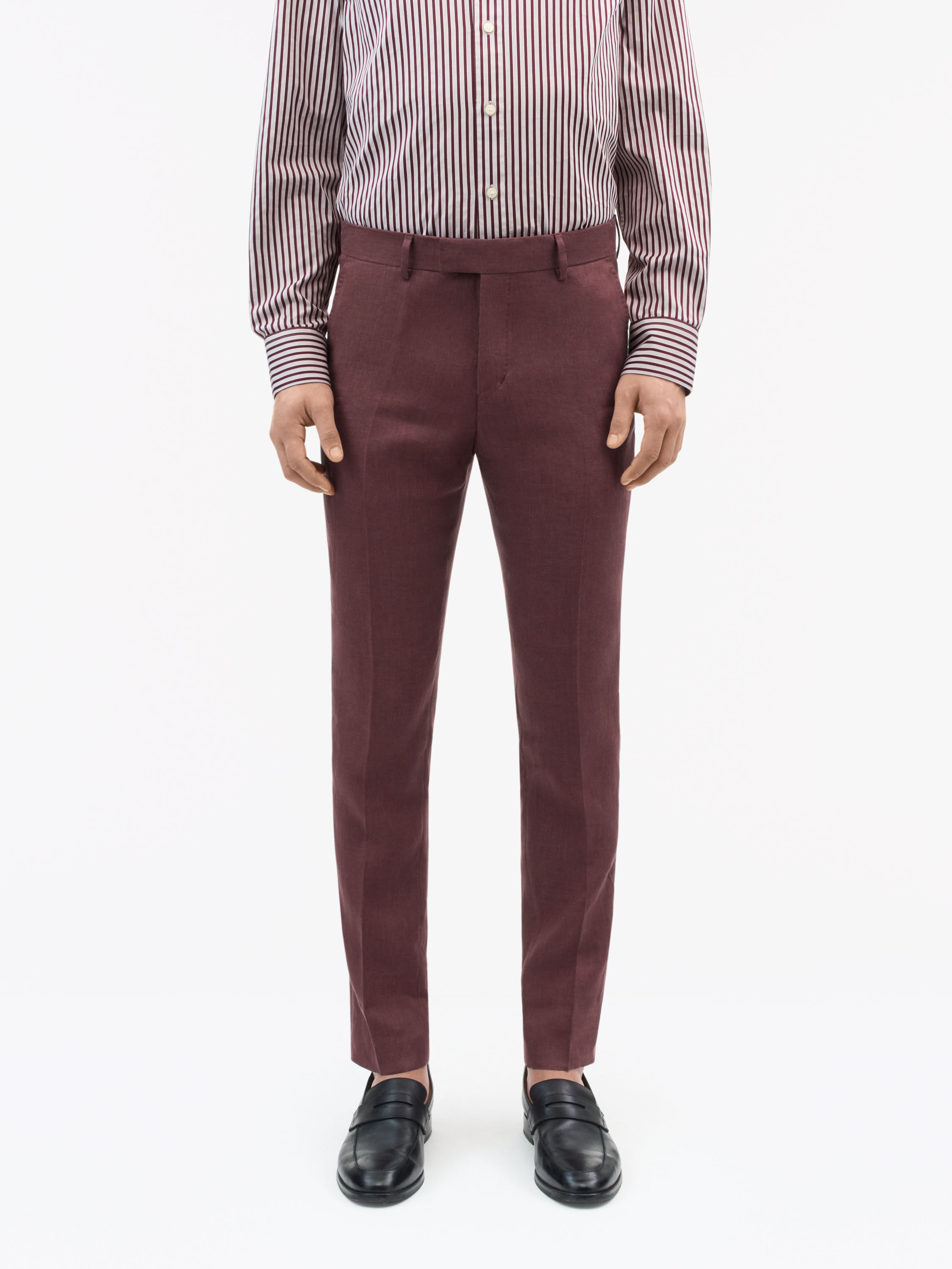 Tenuta Slim-Fit Linen Trousers