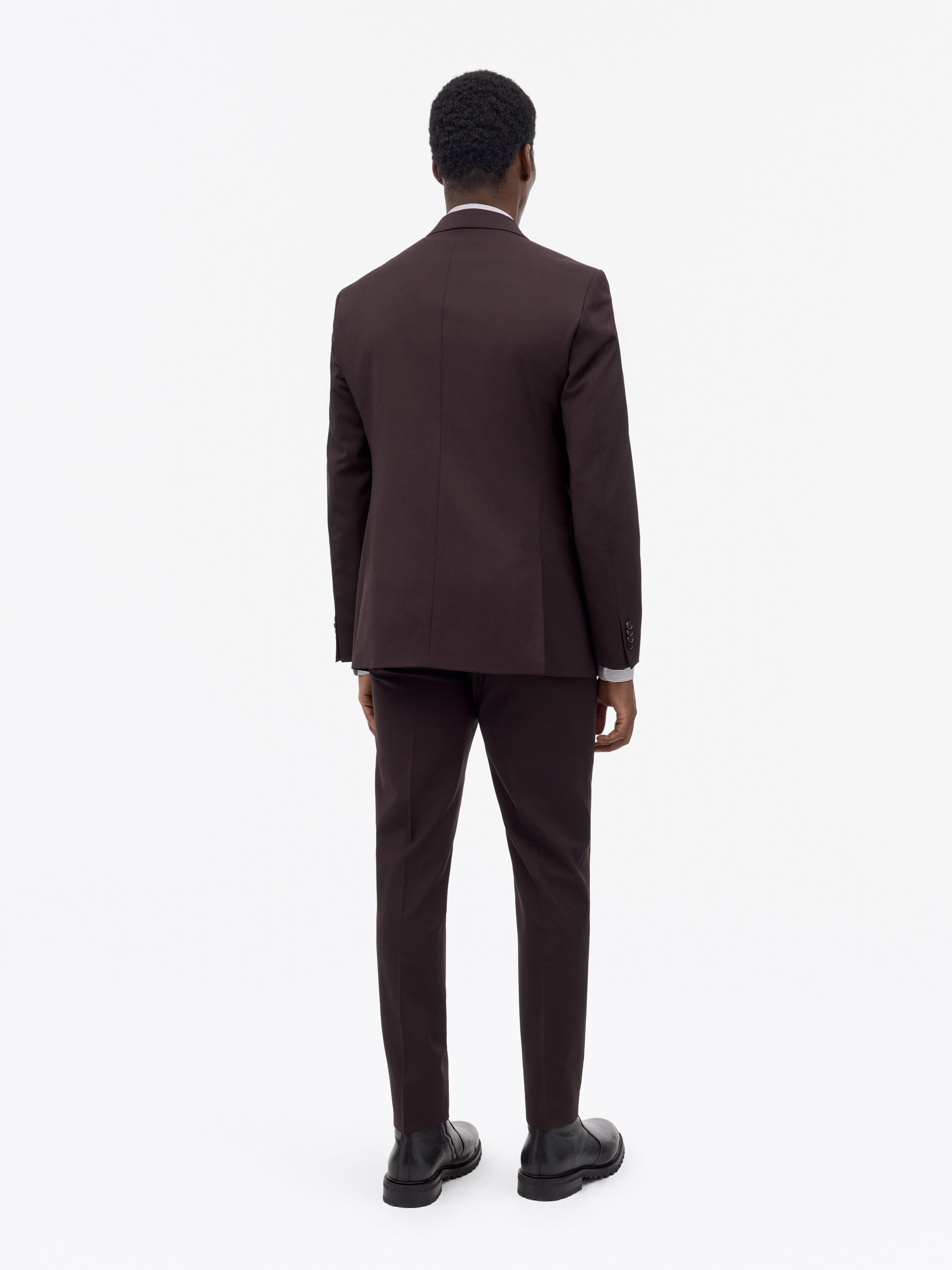 Justin Dark Purple Suit