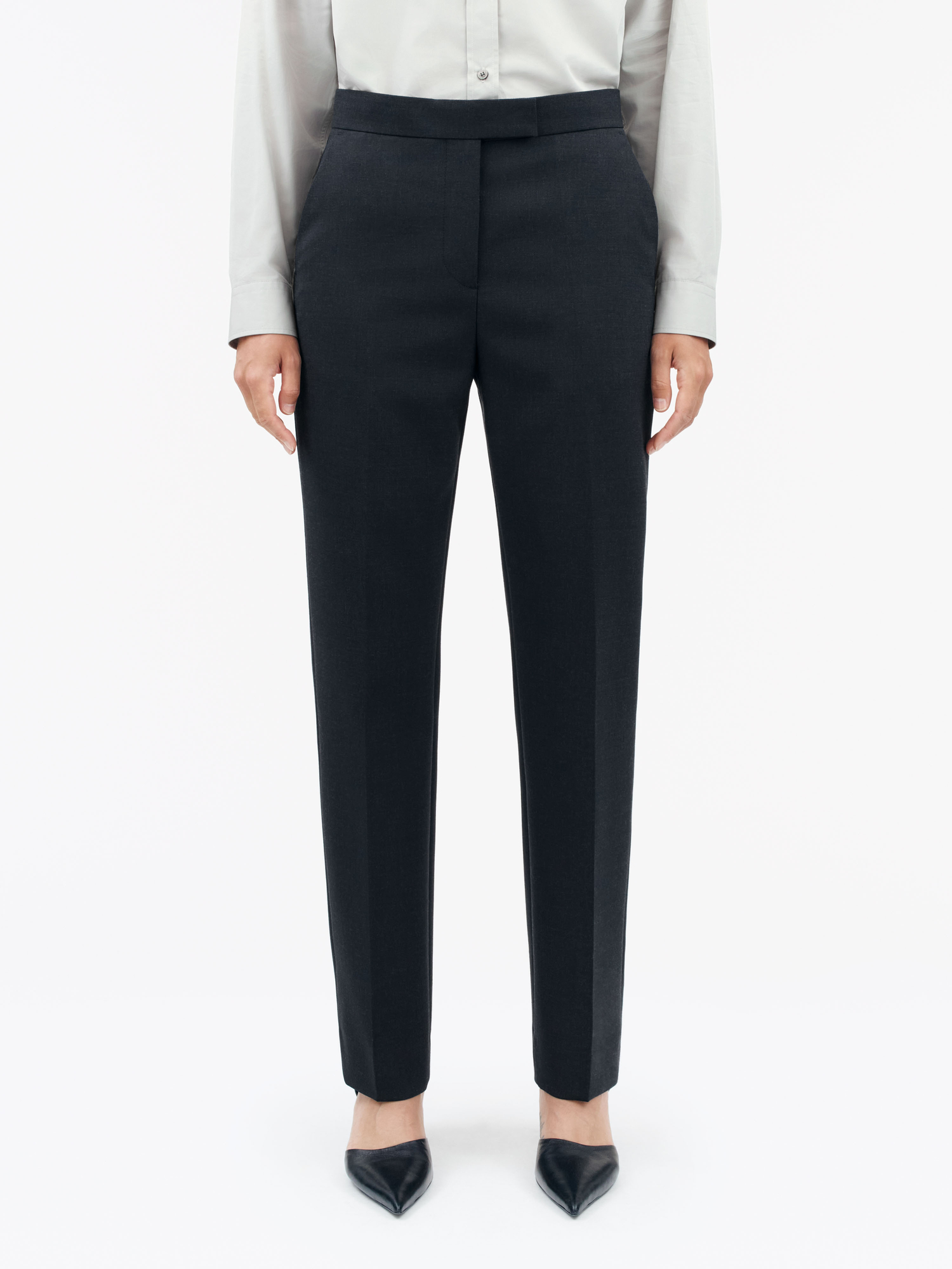 Faye Wool Blend Trousers
