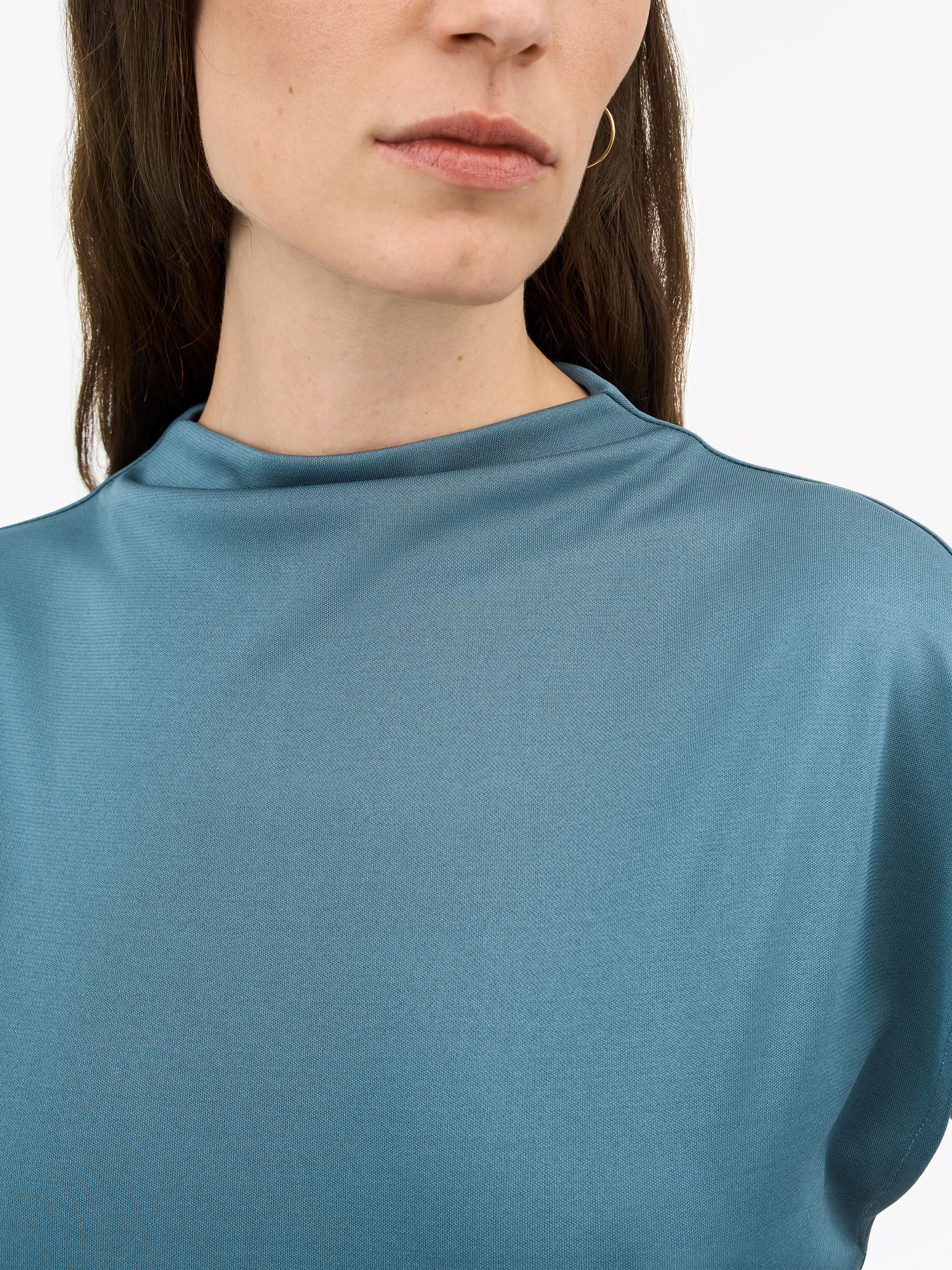 Alitta Slim Cap-Sleeve Top