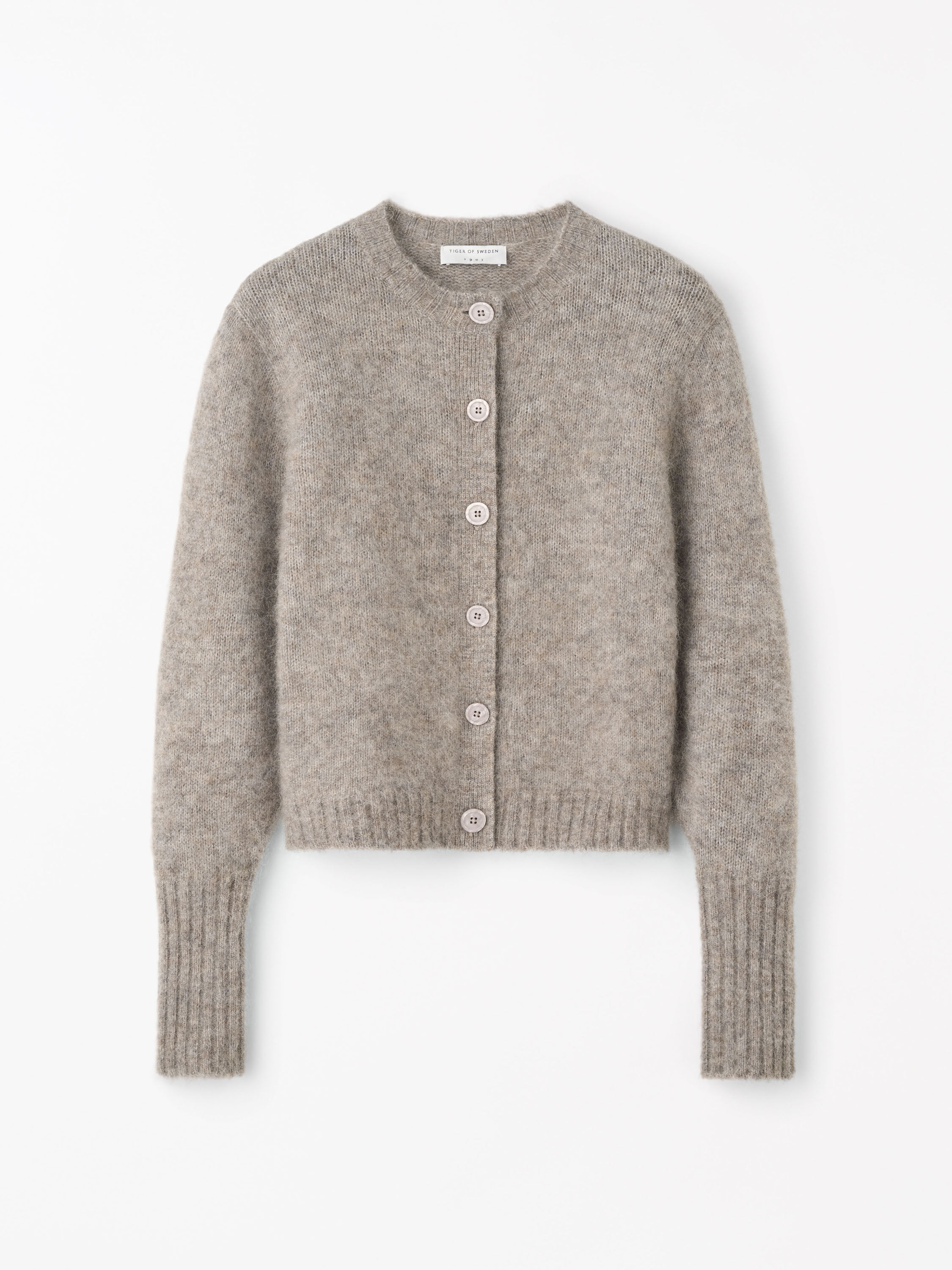 Leonie Mohair Wool Cardigan