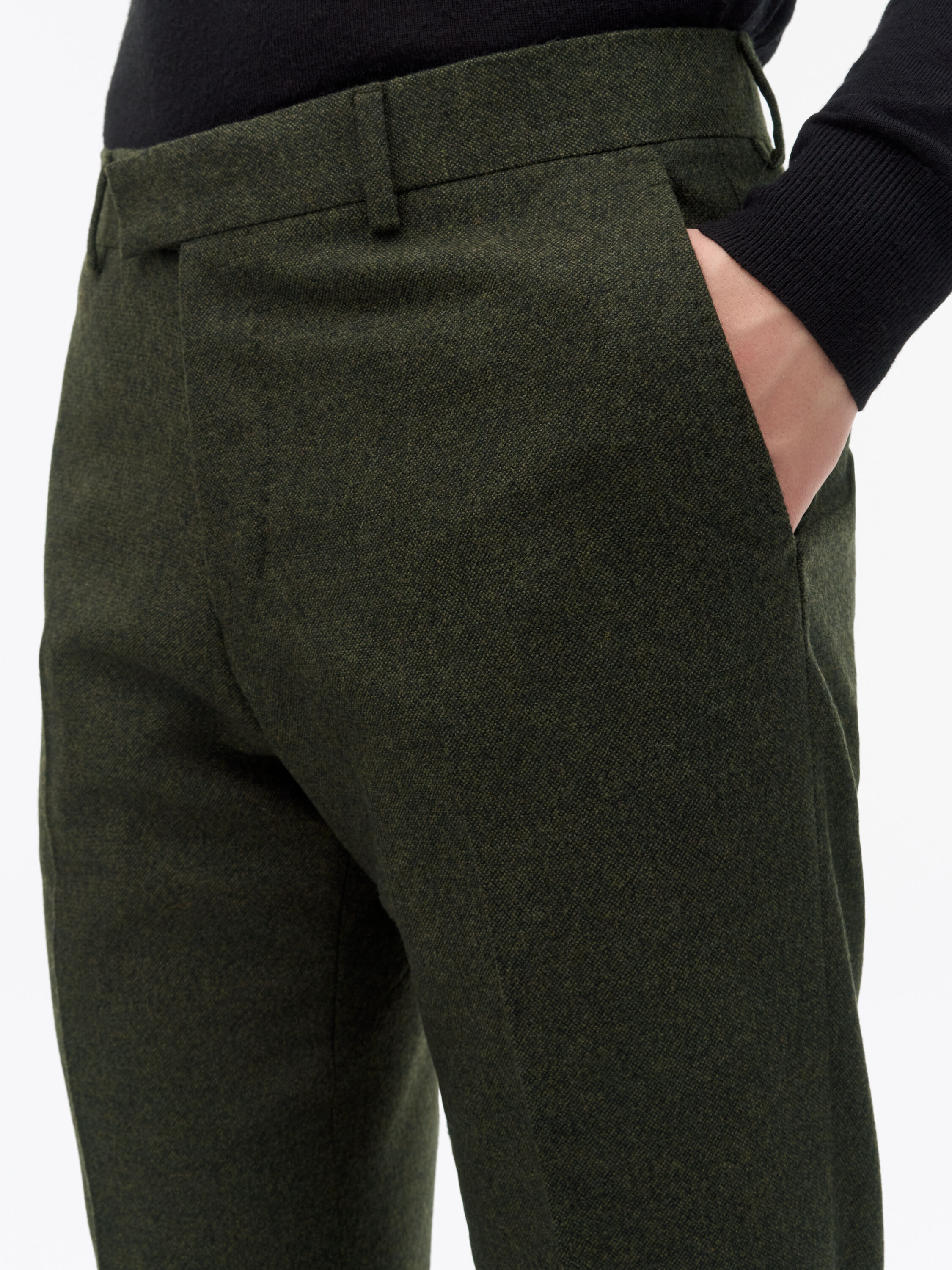 Justin Brushed Wool Suit