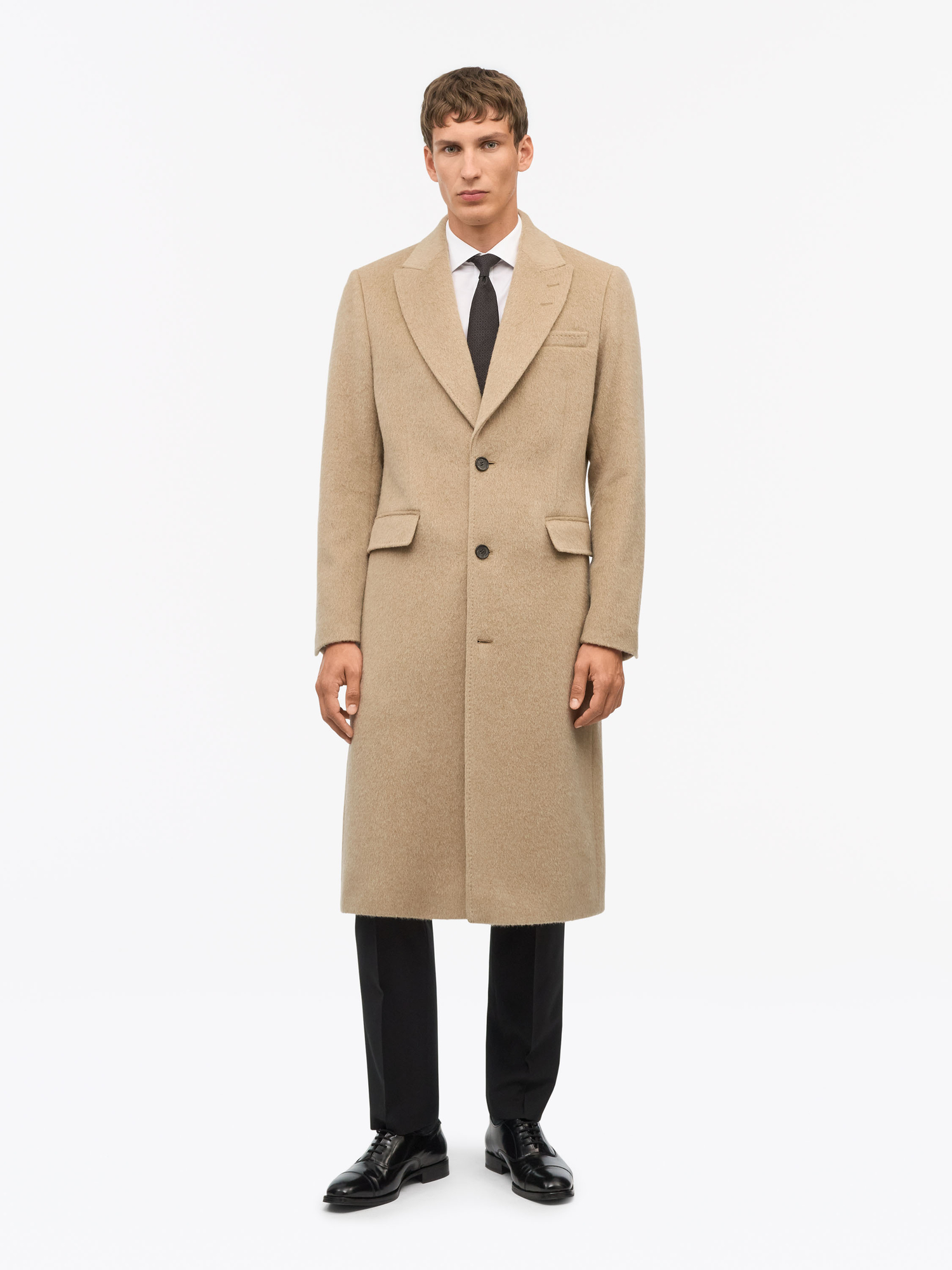 Otho Elegant Wool Mohair Coat