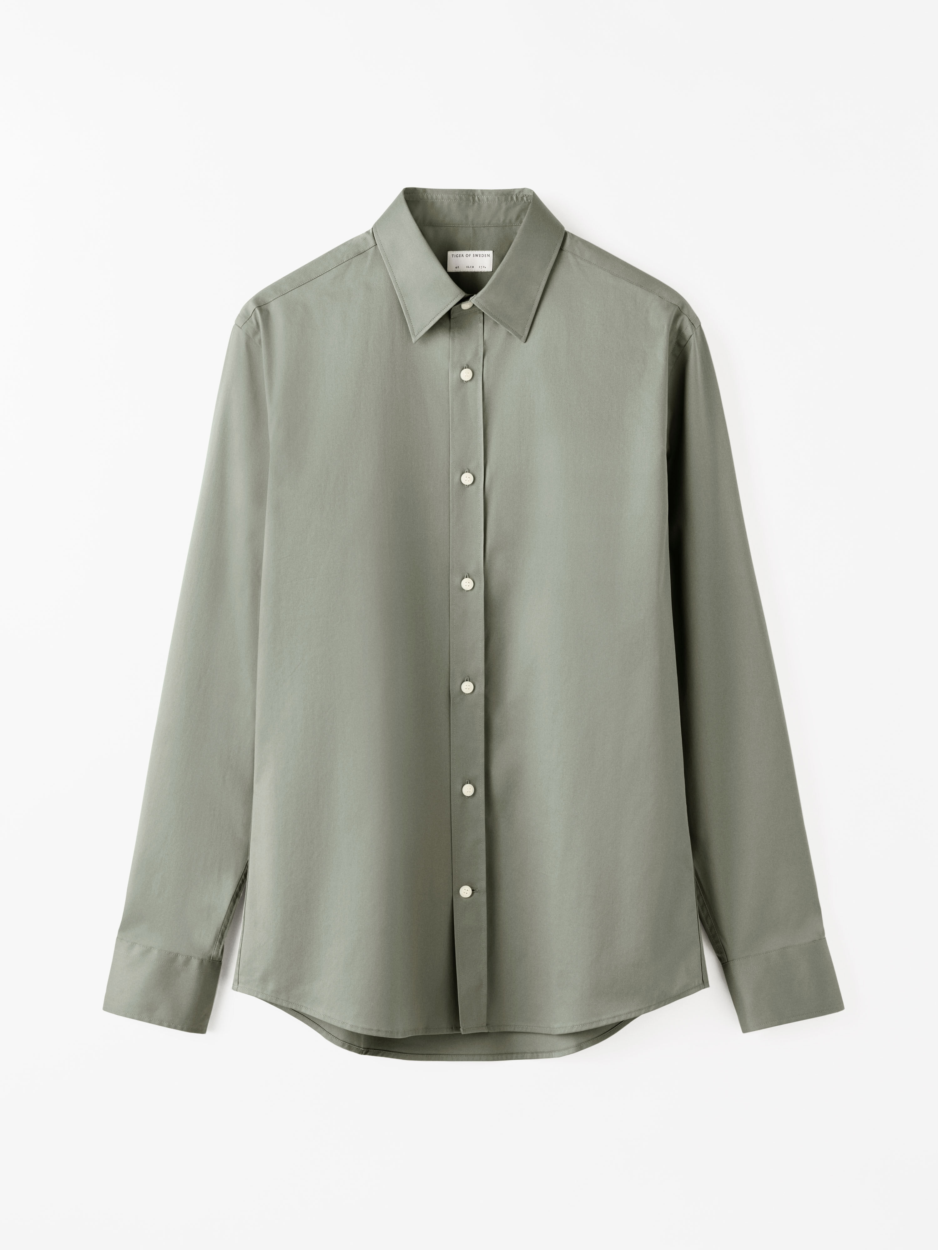 Adley pointed stand-up collar Shirt