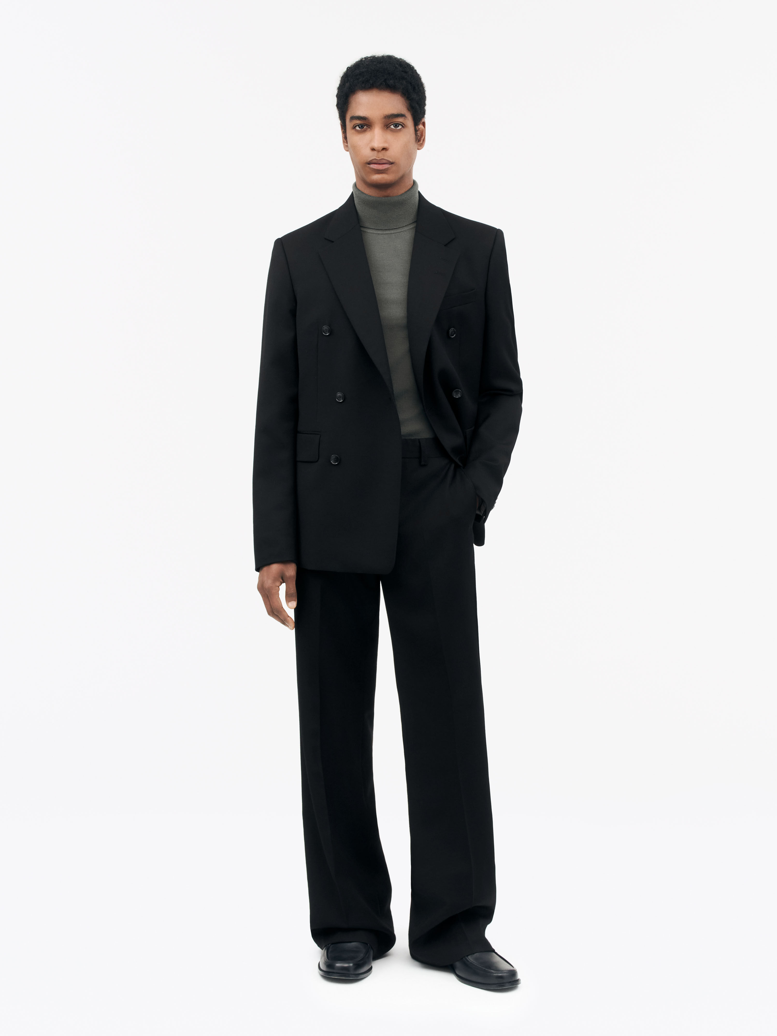 【関税込み】Tiger of Sweden ブラウン Tyler トラウザーズ Tyler Trousers in 100% structured wool | Tiger Of Sweden