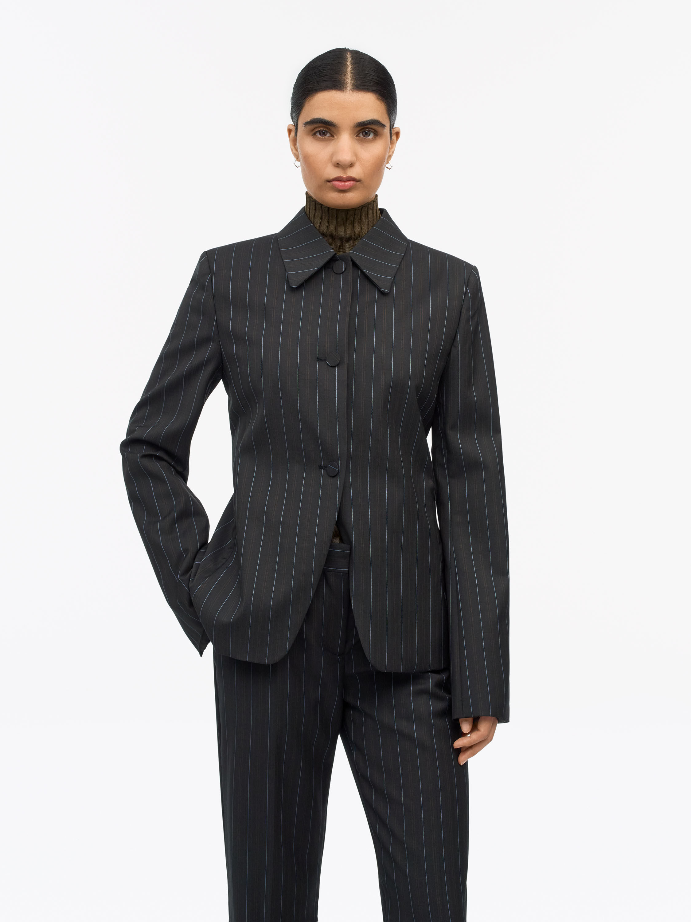 Eloise T Pinstripe Suit