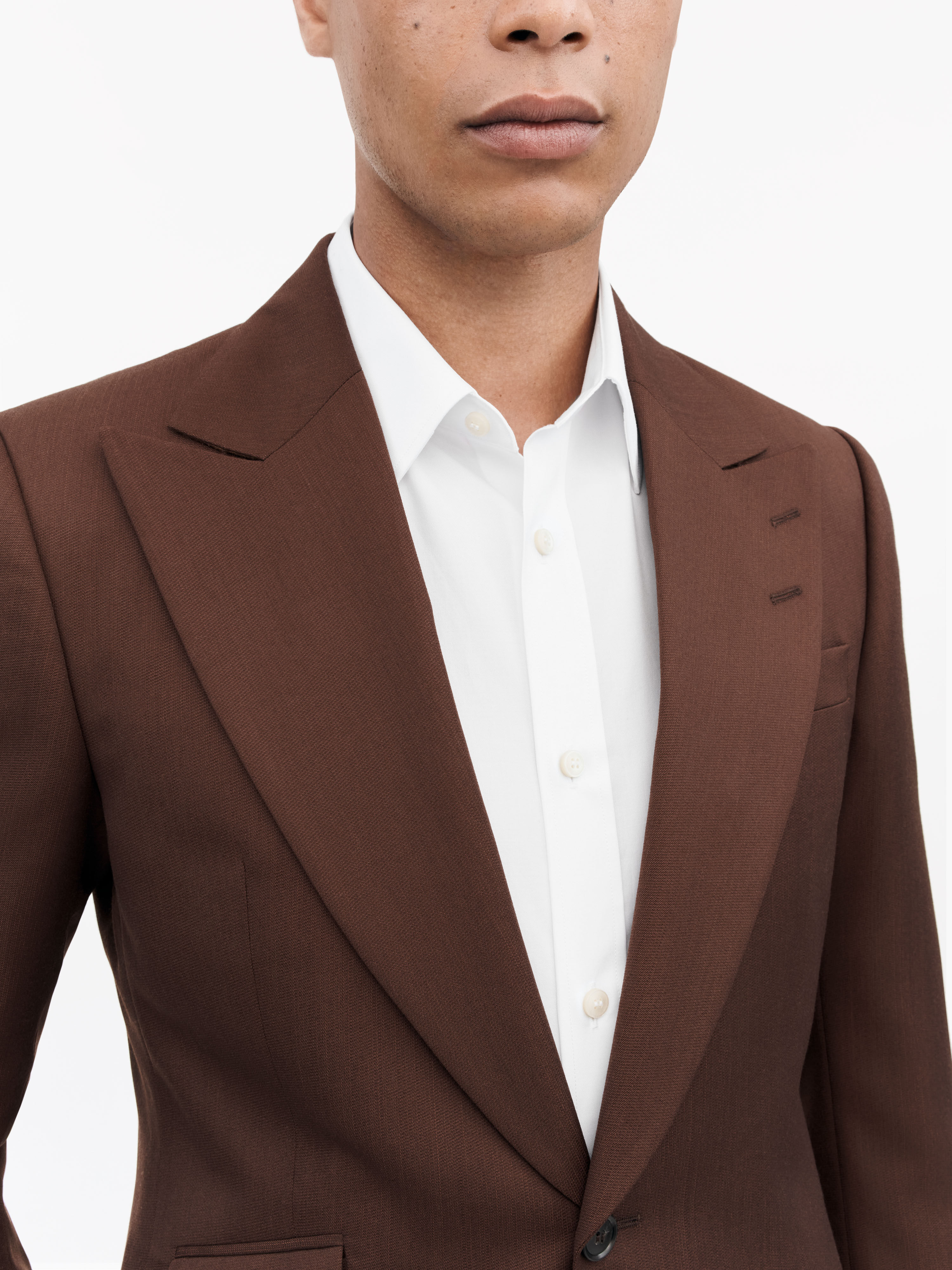 【OSTKAKA】WOOL BLENDED 3 BUTTON MOHAIR JACKET ARKET Mohair-Wool Blend Jacket in Grey | endource