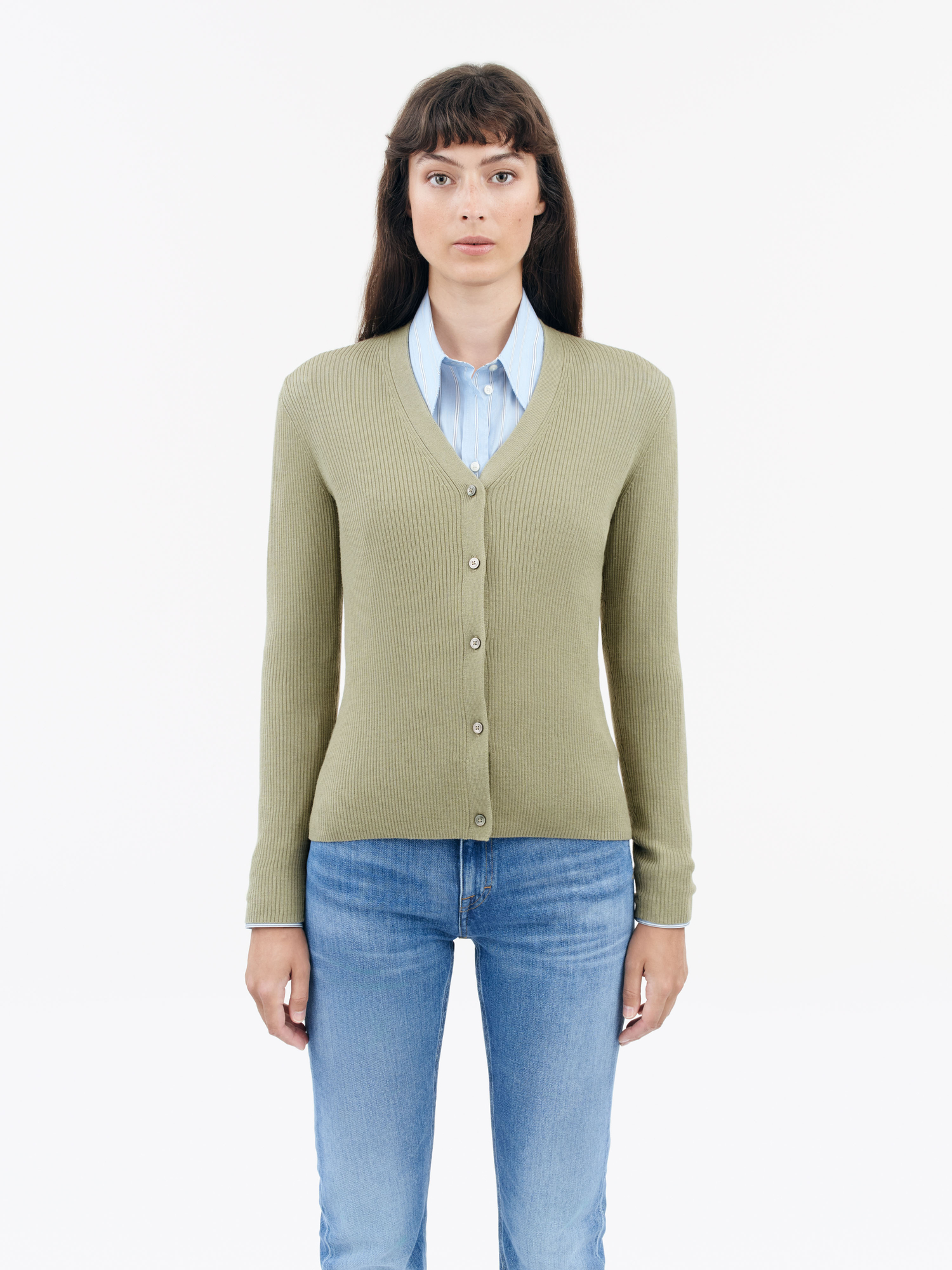 Giane Merino Wool Cardigan