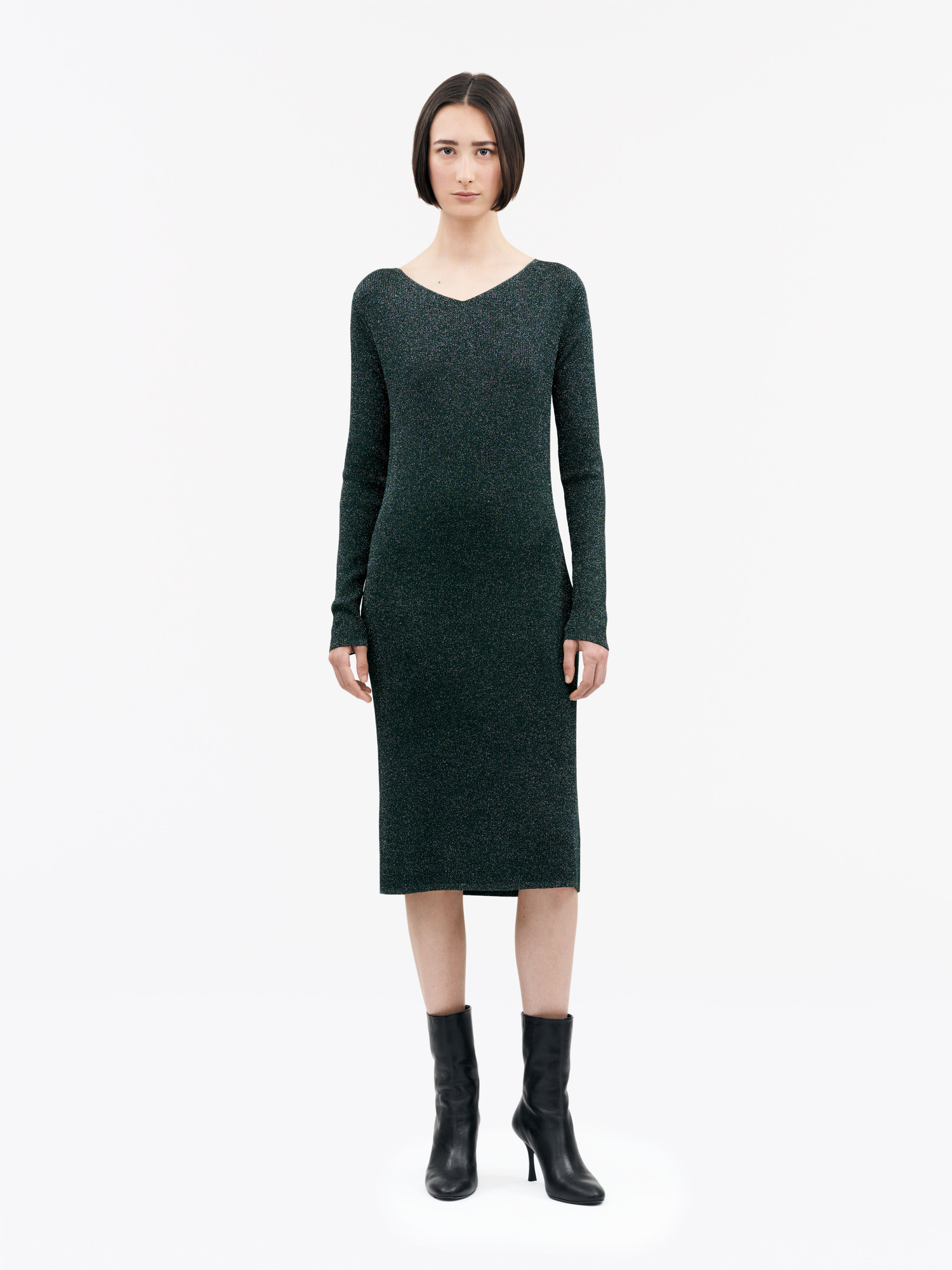 Robe en Maille Lurex Poppie