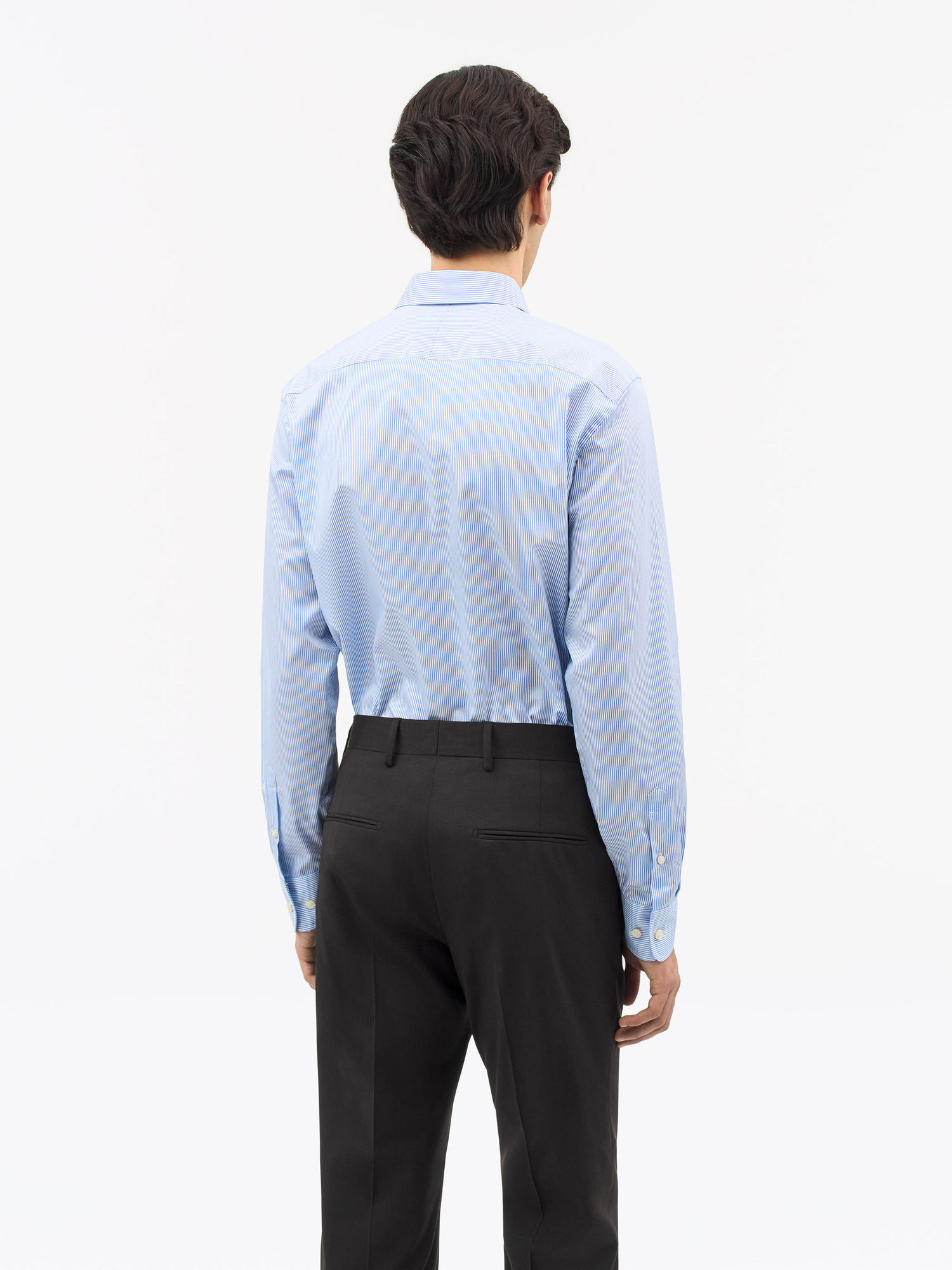 Adley C Cotton Stripe Shirt