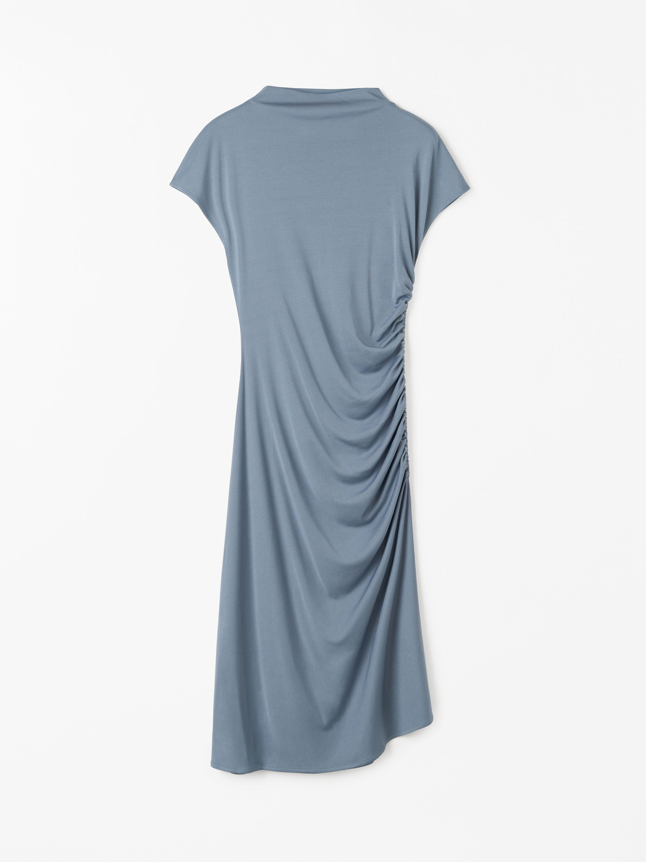 Aliz Sleeveless Draped Dress