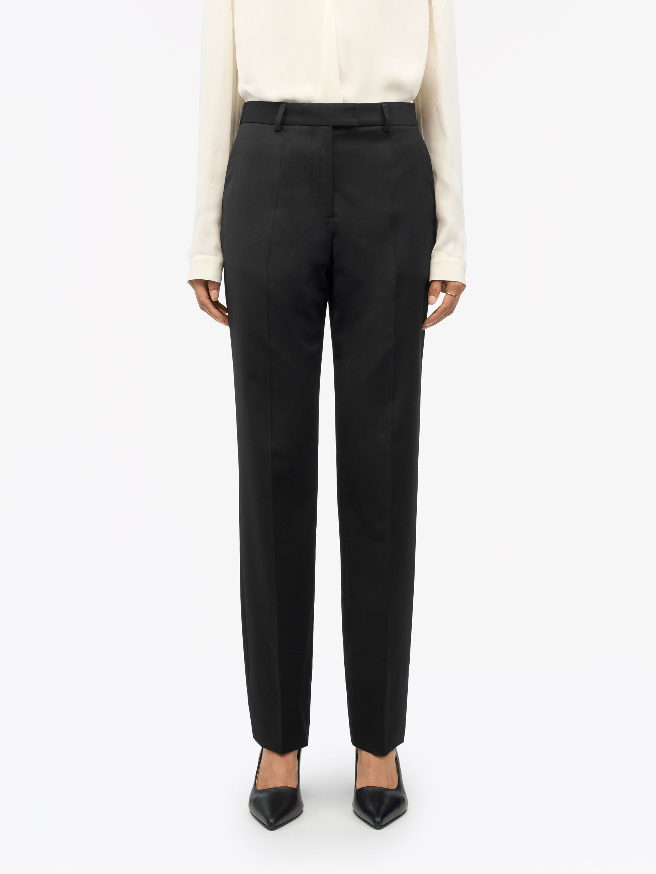 Nove Slim Straight Trousers