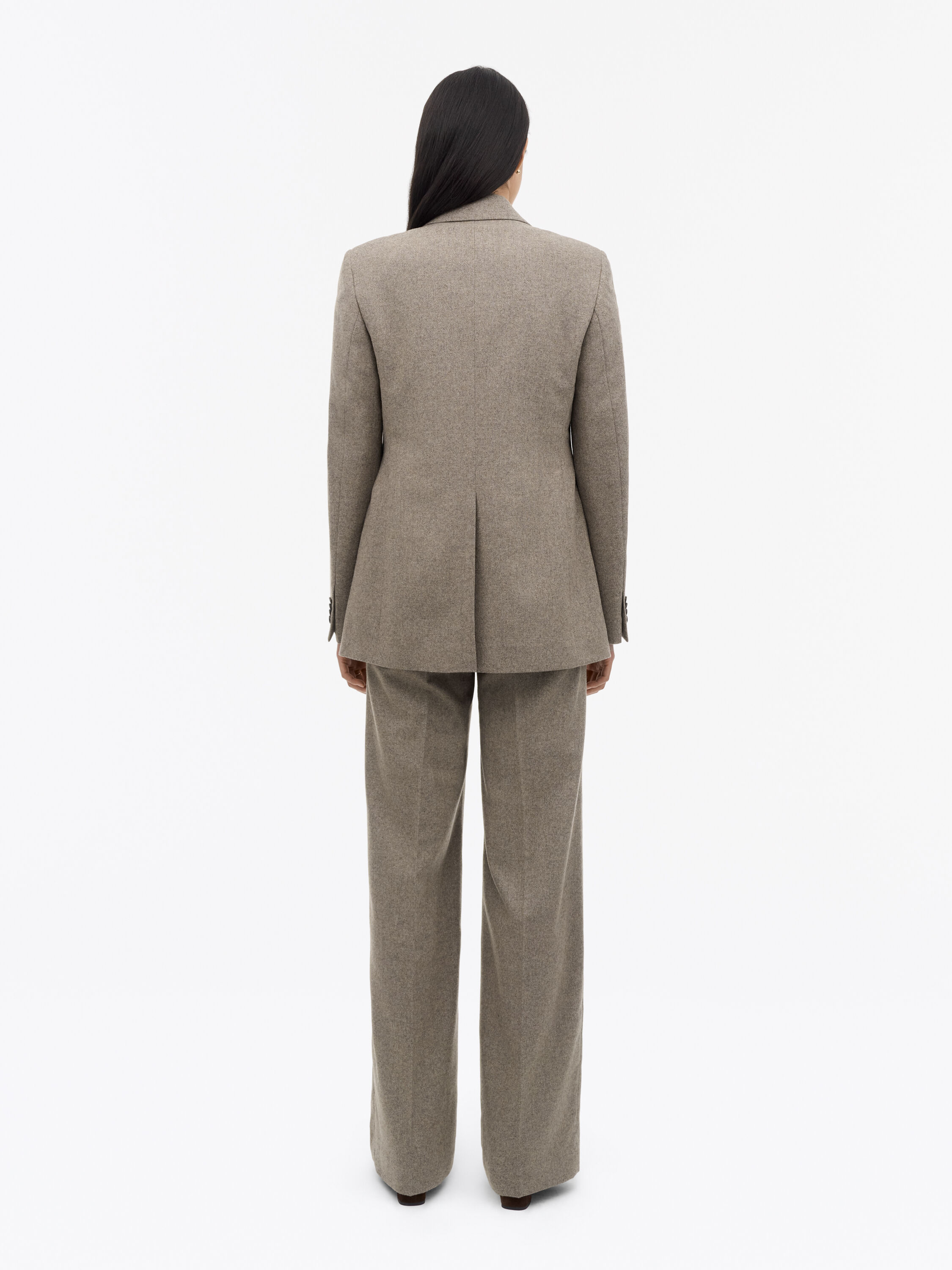 Didar Brushed Wool Suit