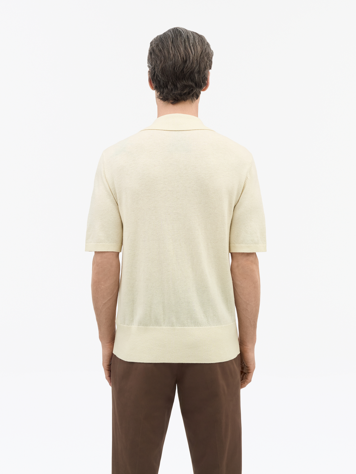 Araawen Fine-Knit Polo